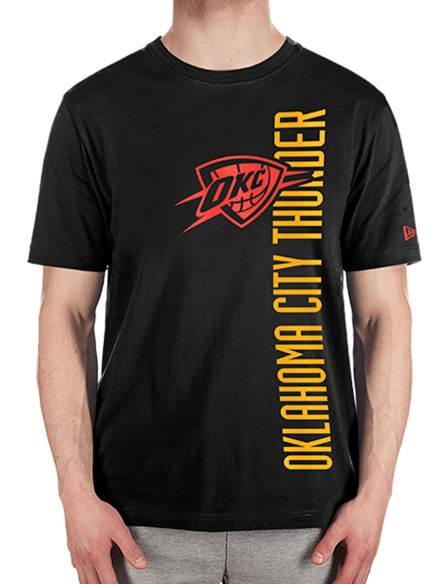 New Era T-Shirts Oklahoma City Thunder New Era NBA 24-25 City Edition T-Shirt - Black