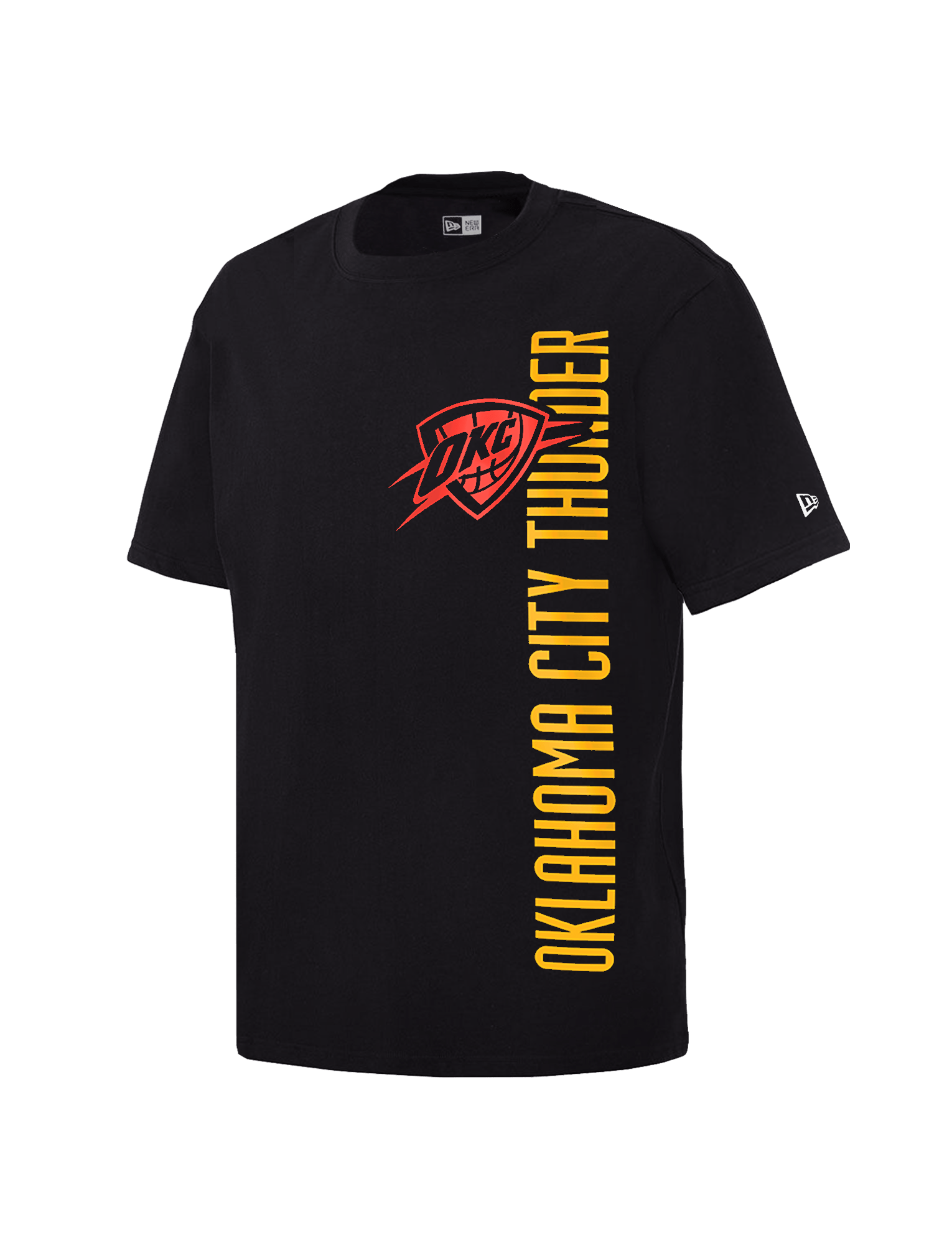 New Era T-Shirts Oklahoma City Thunder New Era NBA 24-25 City Edition T-Shirt - Black