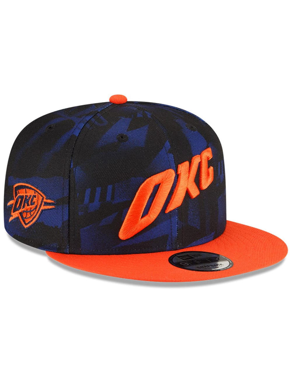 New Era Caps Oklahoma City Thunder New Era NBA 24 City Edition 9FIFTY Snapback Hat