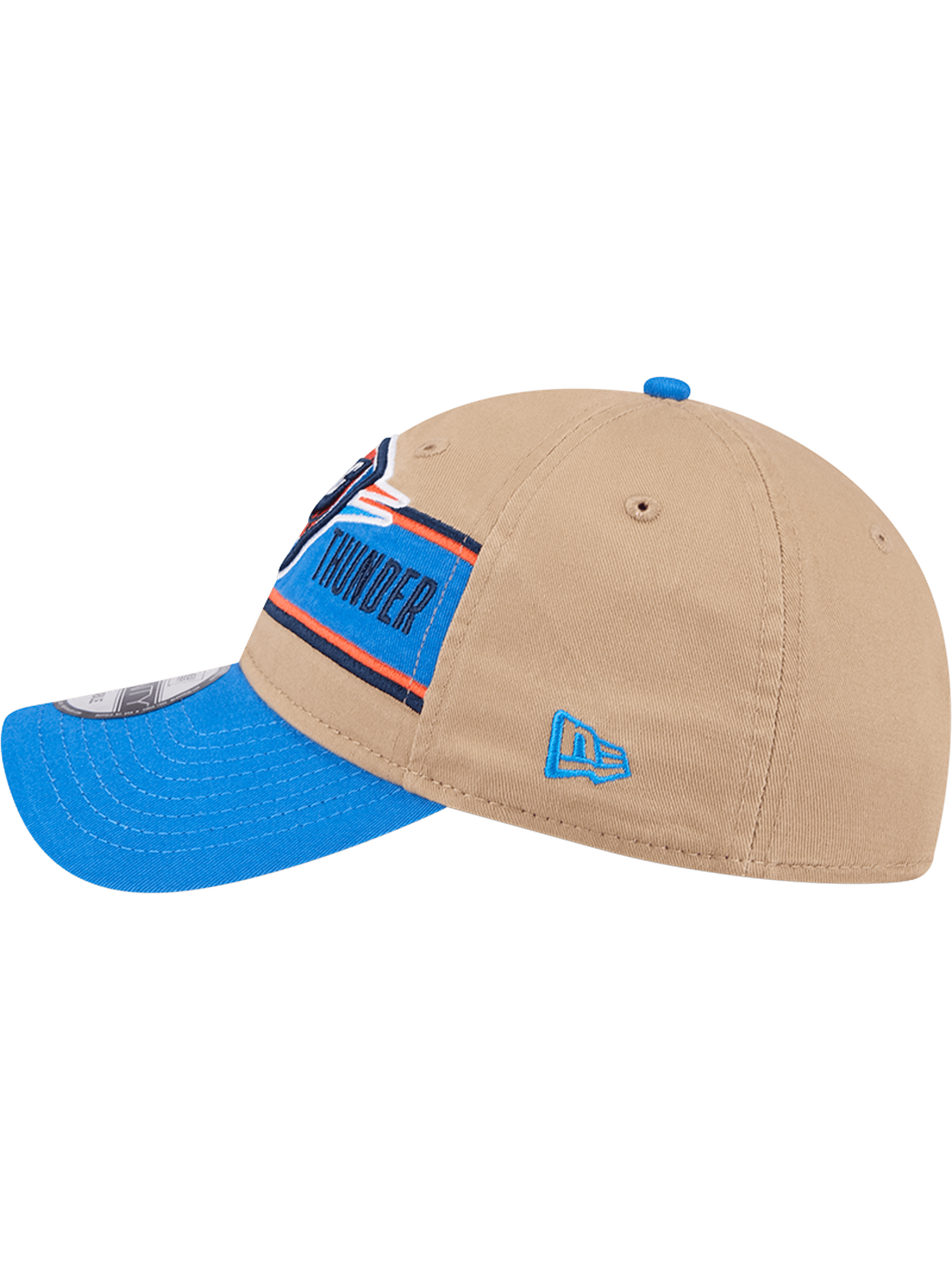 New Era Caps Oklahoma City Thunder New Era NBA 24 Draft 9TWENTY Strapback Hat - Tan