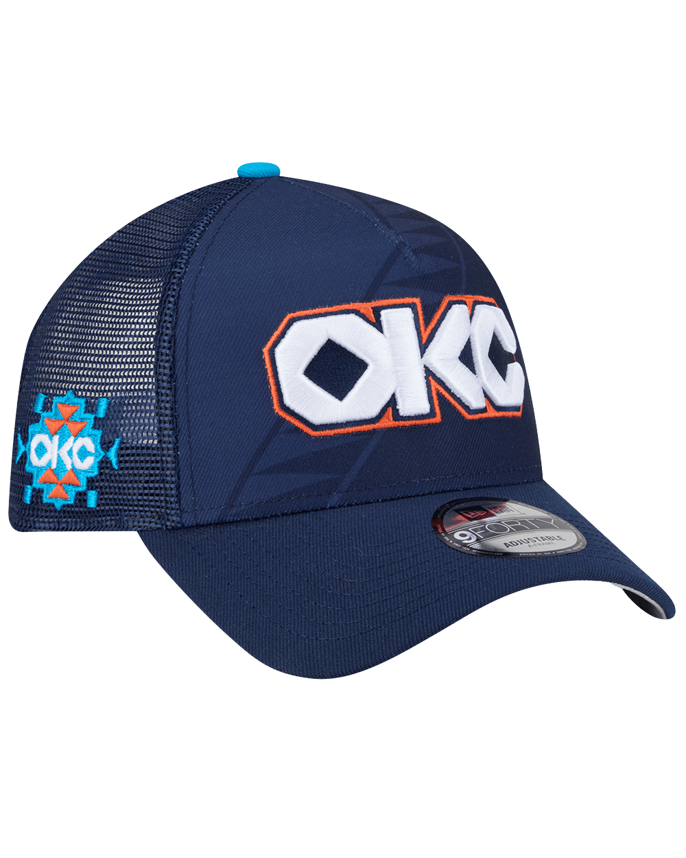 New Era Caps Oklahoma City Thunder New Era NBA 25-26 City Edition 9FORTY A-Frame Snapback Hat