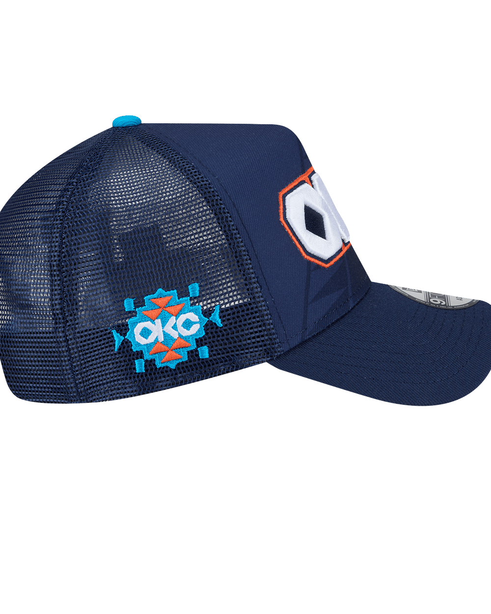 New Era Caps Oklahoma City Thunder New Era NBA 25-26 City Edition 9FORTY A-Frame Snapback Hat