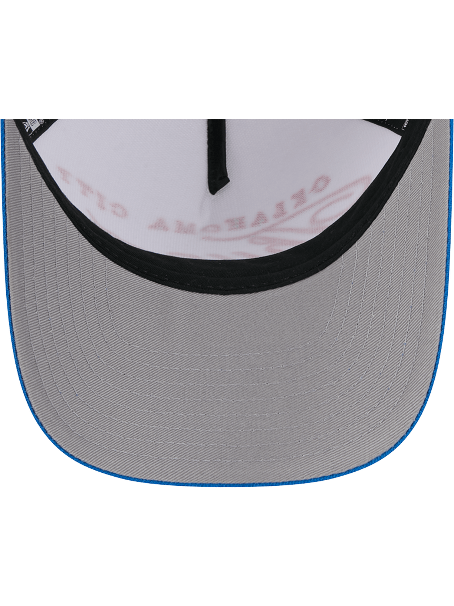 New Era Caps Oklahoma City Thunder New Era NBA 25 Draft 9FORTY M-Crown A-Frame Snapback Hat - White
