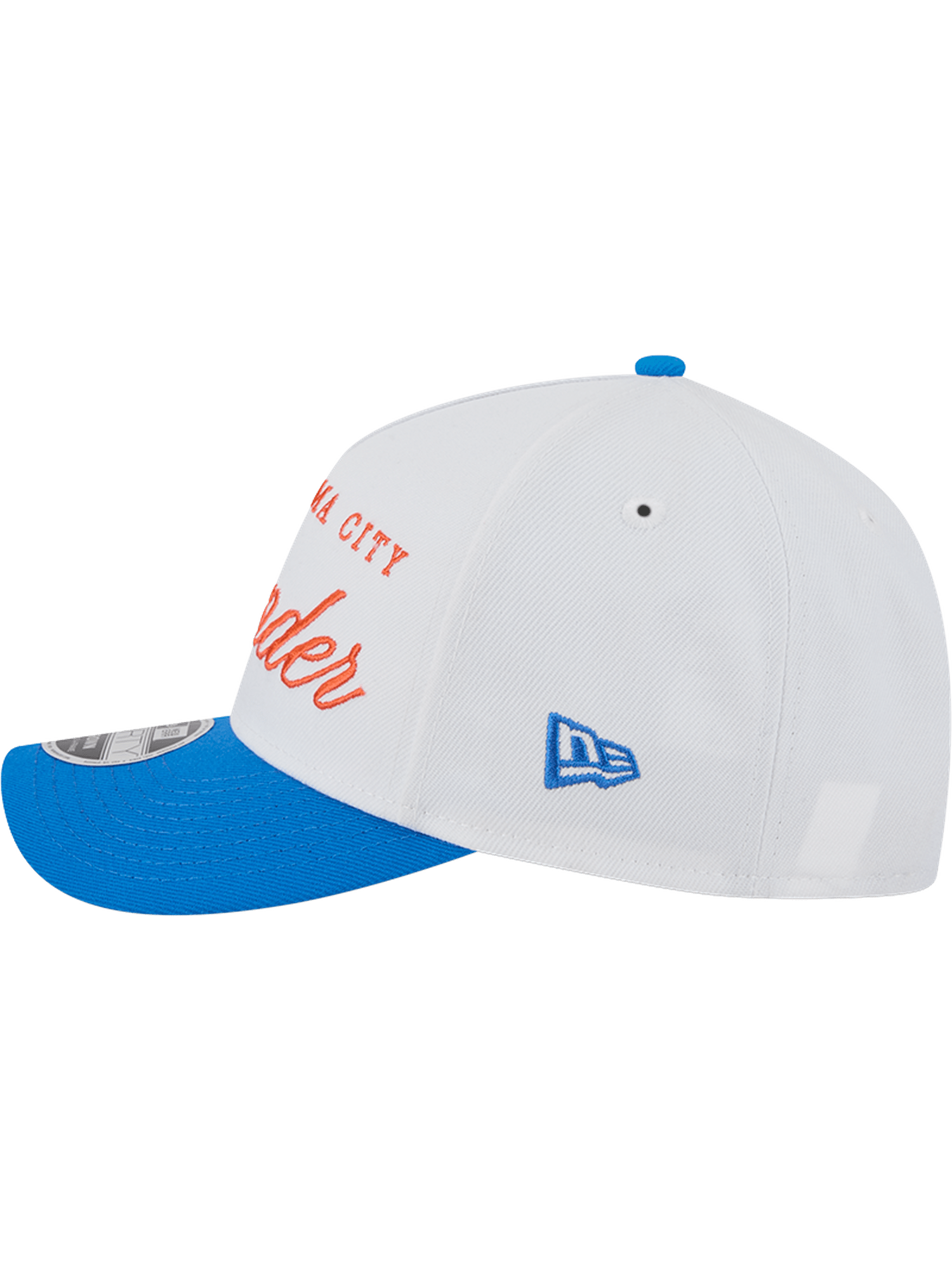 New Era Caps Oklahoma City Thunder New Era NBA 25 Draft 9FORTY M-Crown A-Frame Snapback Hat - White