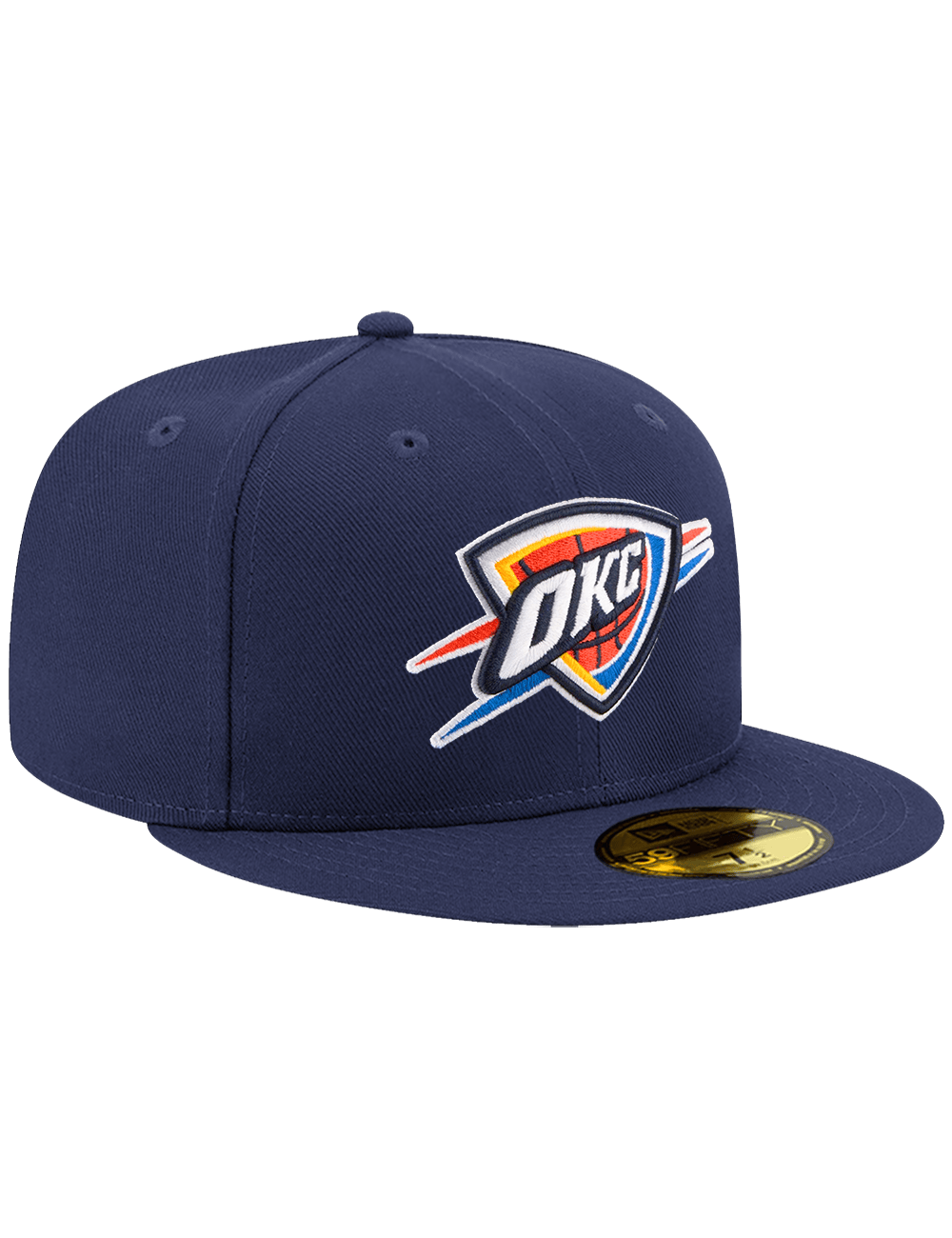 New Era Caps Oklahoma City Thunder New Era NBA Team 59FIFTY Fitted Hat - Navy