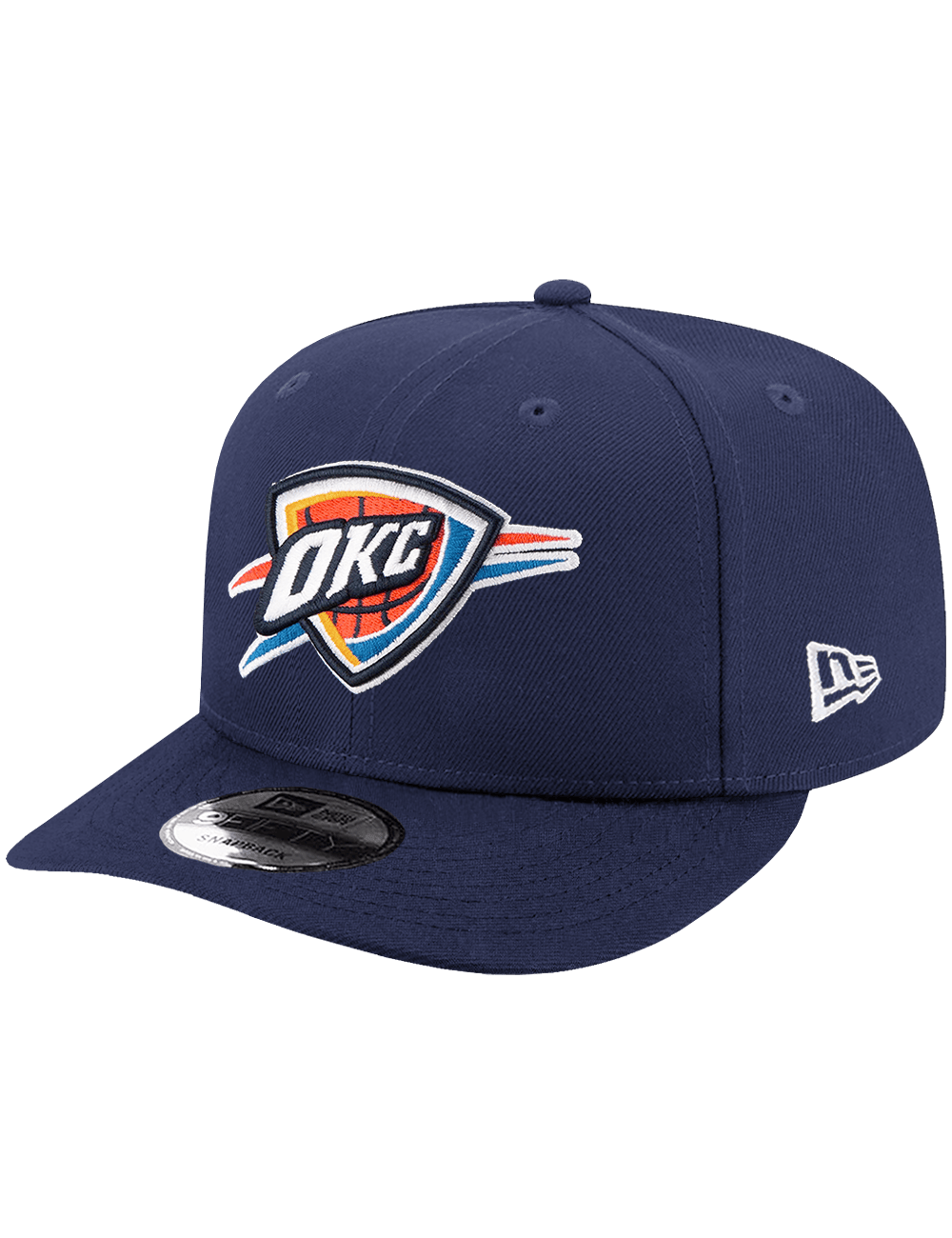 New Era Caps OSFA Oklahoma City Thunder New Era NBA Team 9FIFTY Pre-Curved Snapback Hat - Navy