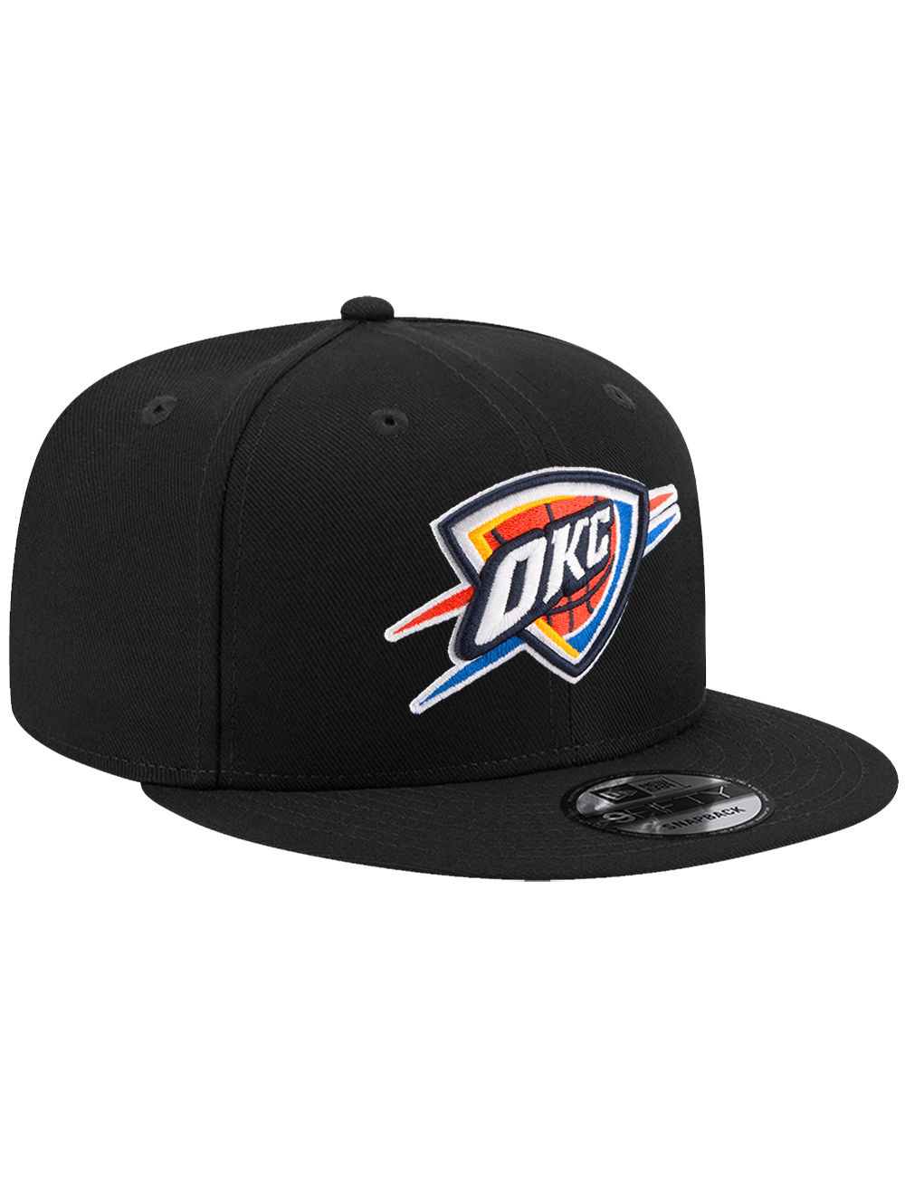 New Era Caps OSFA Oklahoma City Thunder New Era NBA Team 9FIFTY Snapback Hat - Black