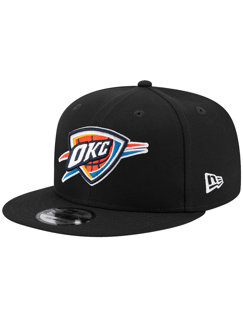 New Era Caps OSFA Oklahoma City Thunder New Era NBA Team 9FIFTY Snapback Hat - Black