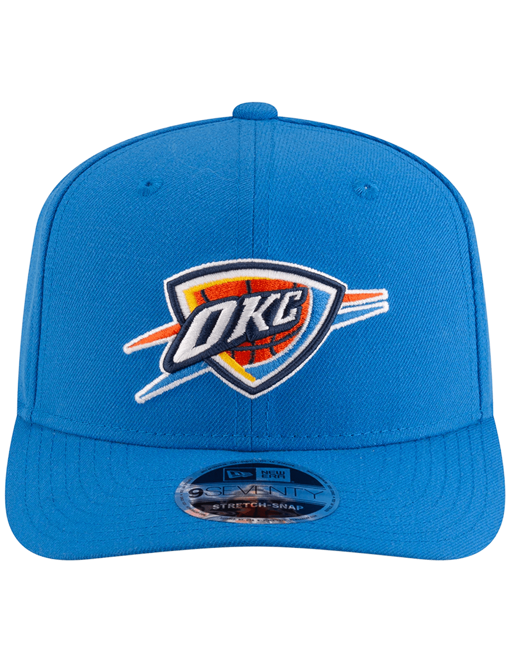New Era Caps Oklahoma City Thunder New Era NBA Team 9SEVENTY Stretch-Snapback Hat - Light Blue