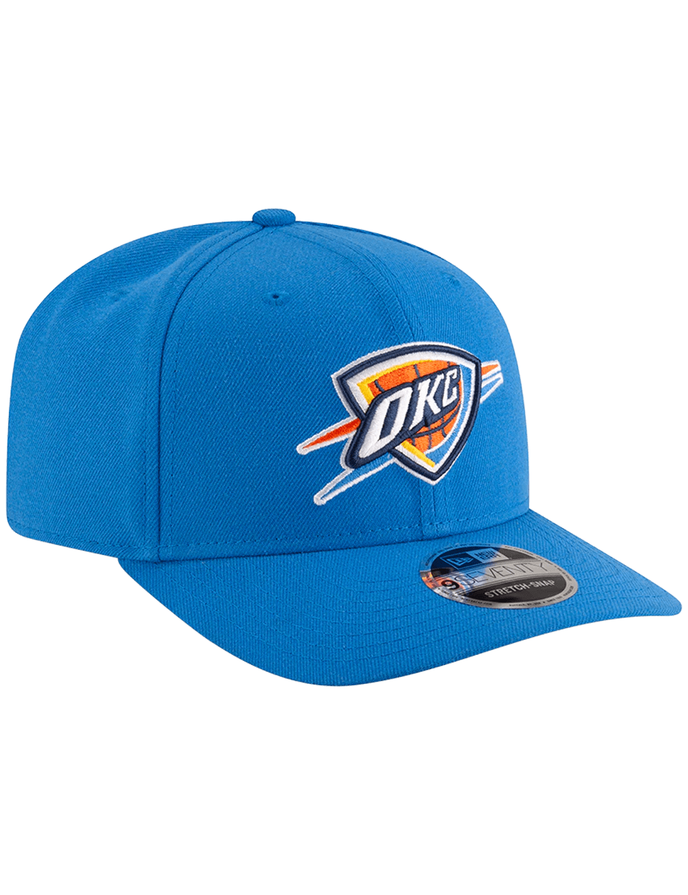 New Era Caps Oklahoma City Thunder New Era NBA Team 9SEVENTY Stretch-Snapback Hat - Light Blue