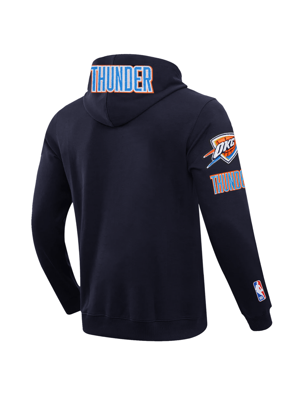 Pro Standard Jumpers Oklahoma City Thunder Pro Standard NBA Classic Chenille Flex Hoodie Jumper - Navy