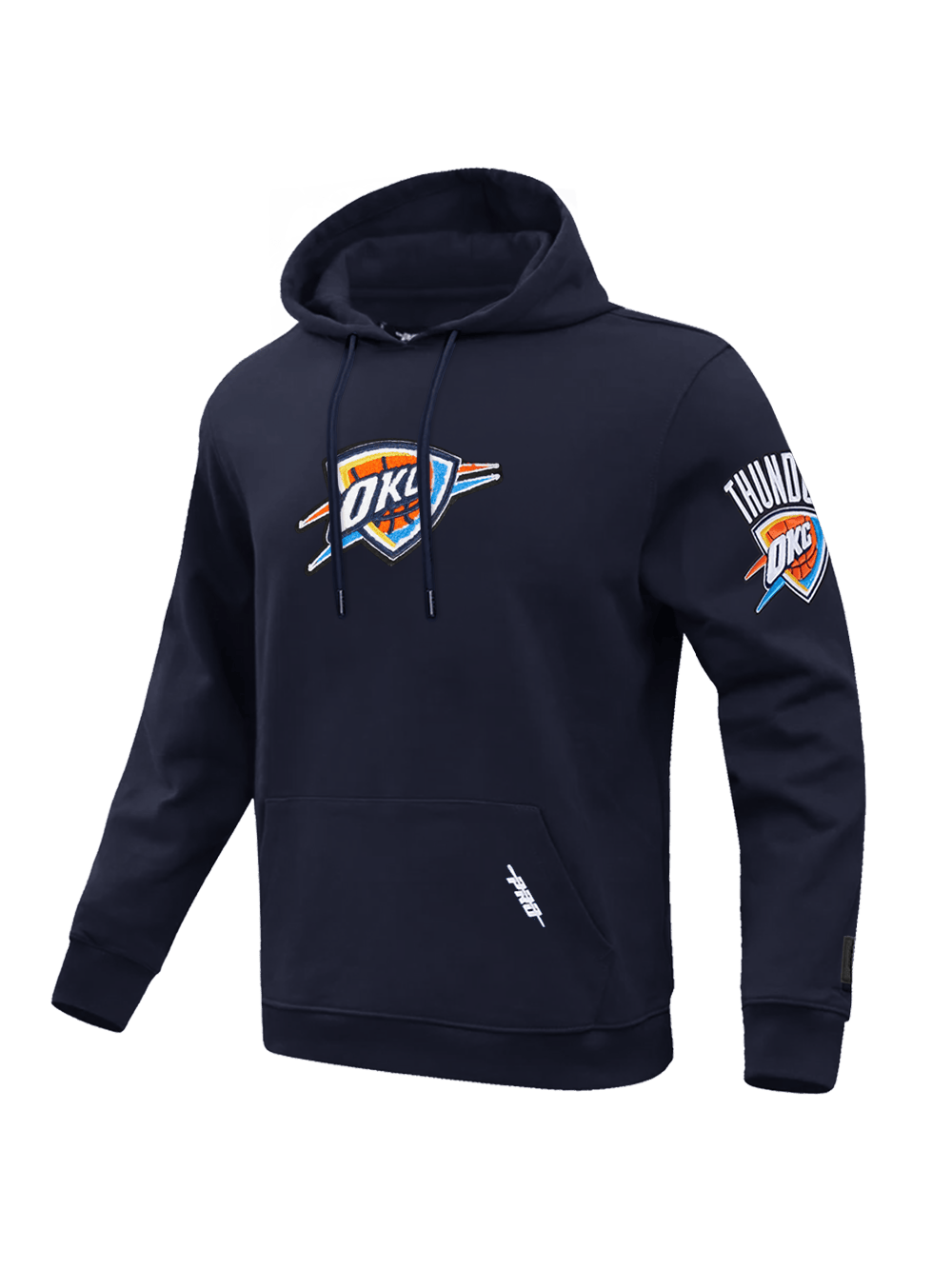 Pro Standard Jumpers Oklahoma City Thunder Pro Standard NBA Classic Chenille Flex Hoodie Jumper - Navy