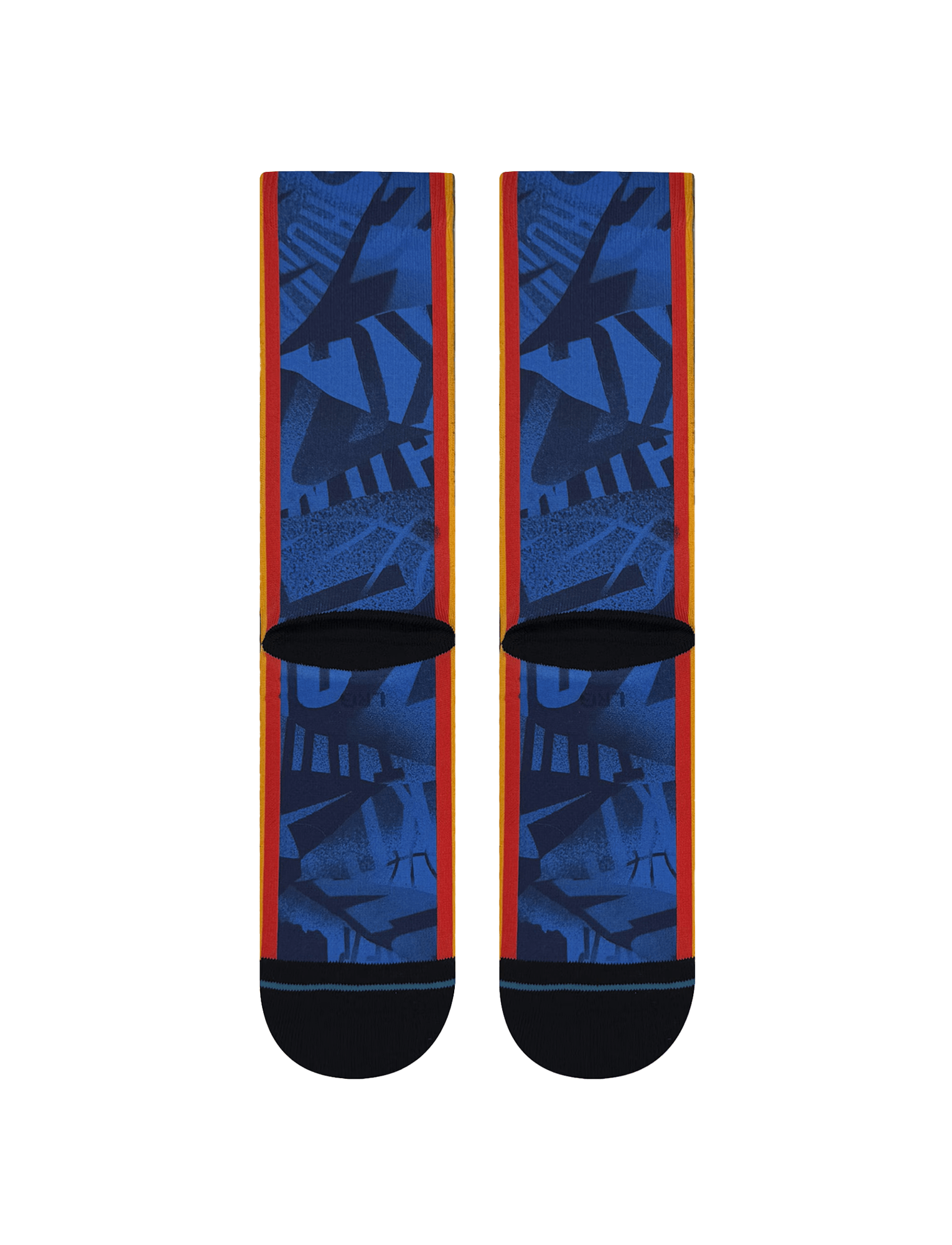 Stance Socks Large (9-12 US) Oklahoma City Thunder Stance NBA 24-25 City Edition Crew Socks