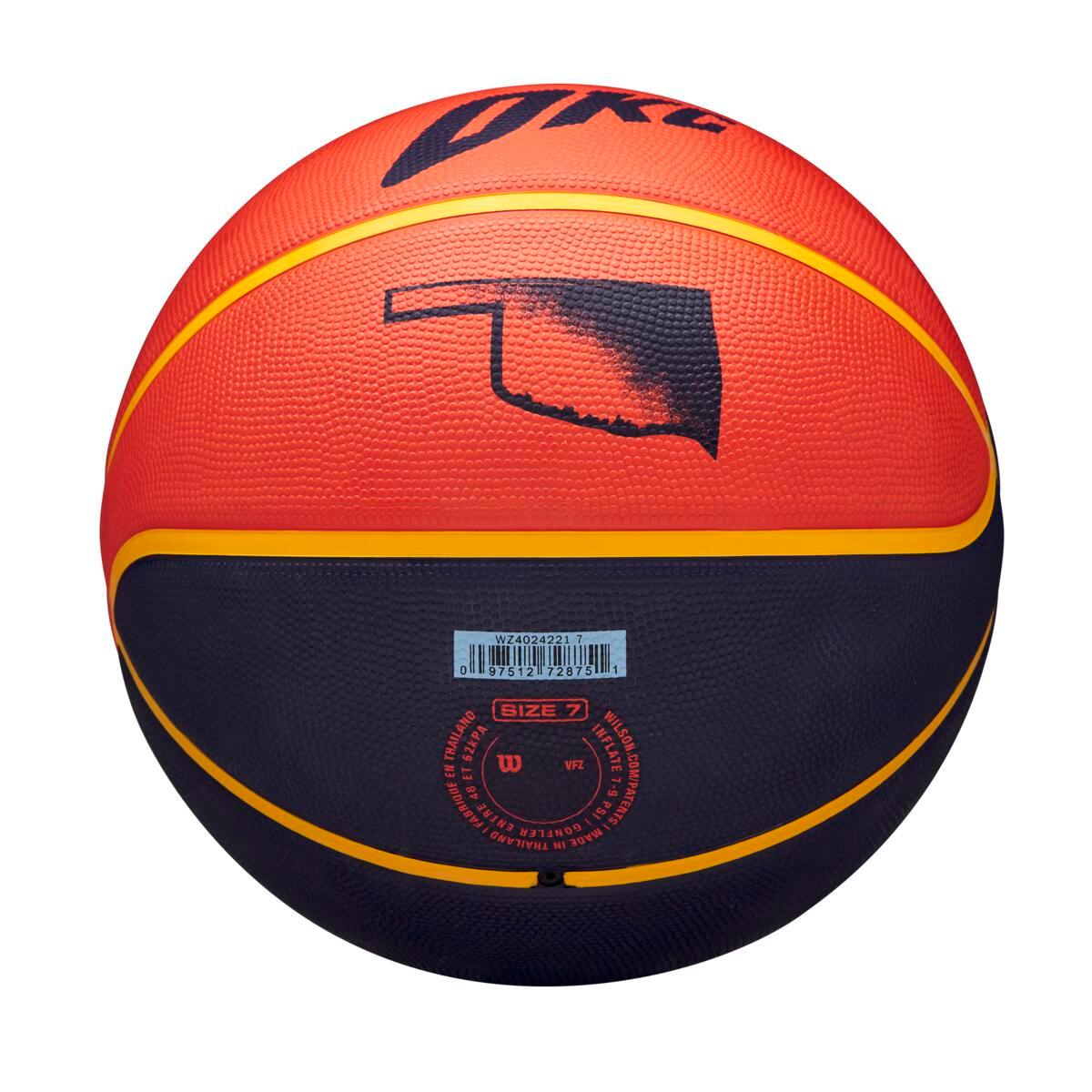 Wilson Sporting Goods Balls Oklahoma City Thunder Wilson NBA 24 City Edition Basketball Ball