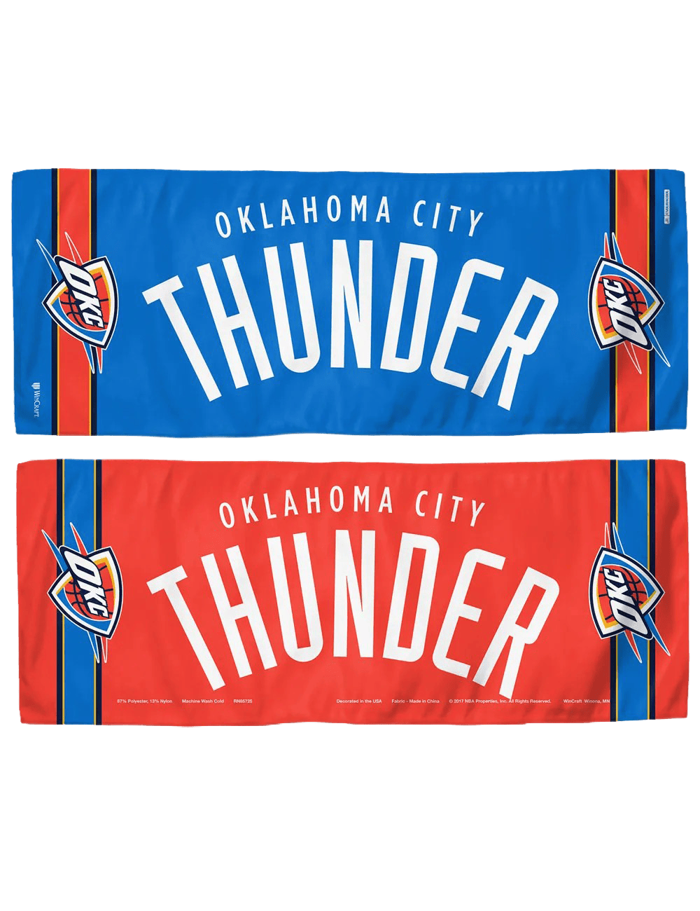 Wincraft Accessories Oklahoma City Thunder Wincraft NBA 12 x 30 Cooling Towel