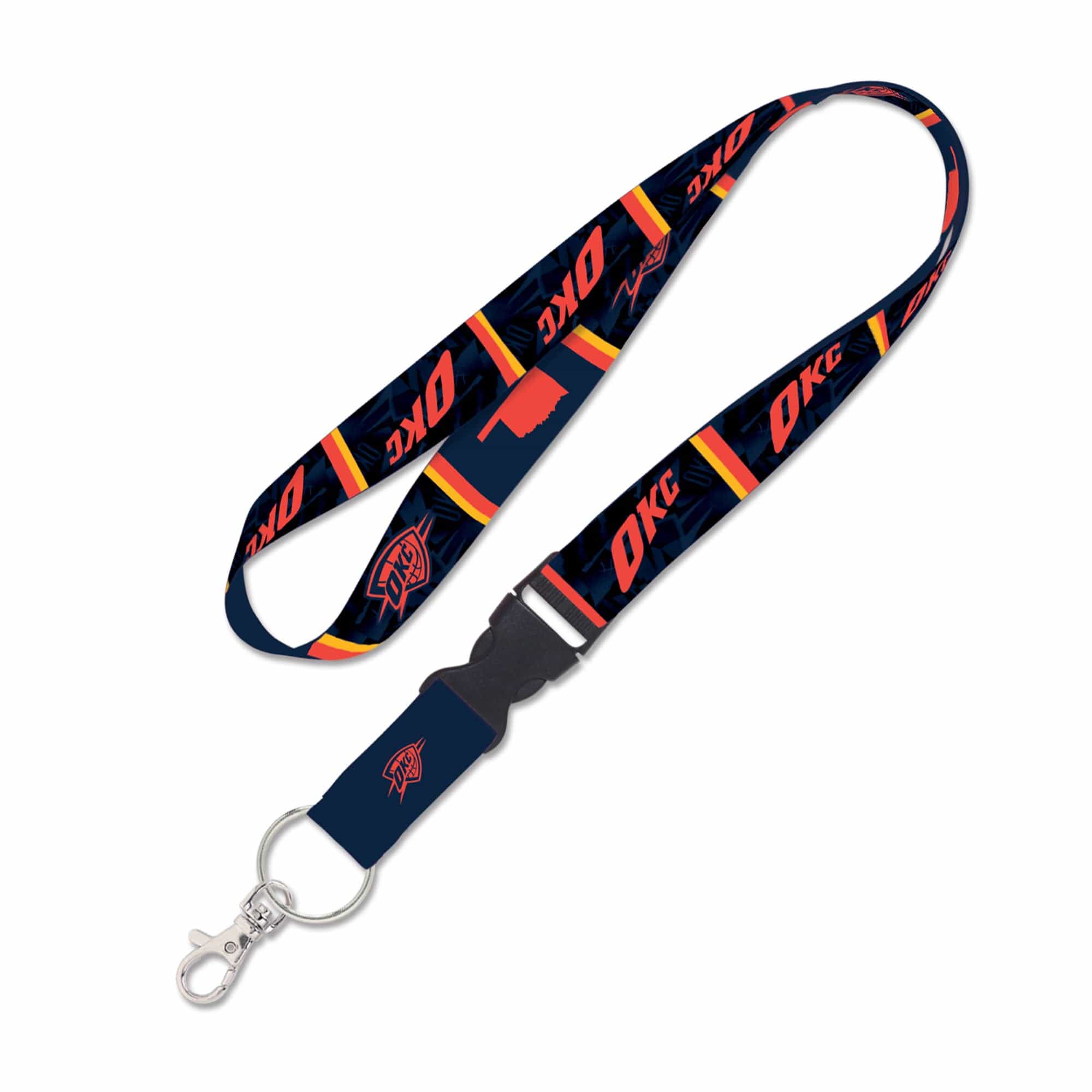 Wincraft Accessories Oklahoma City Thunder Wincraft NBA City Edition Detachable Key Lanyard