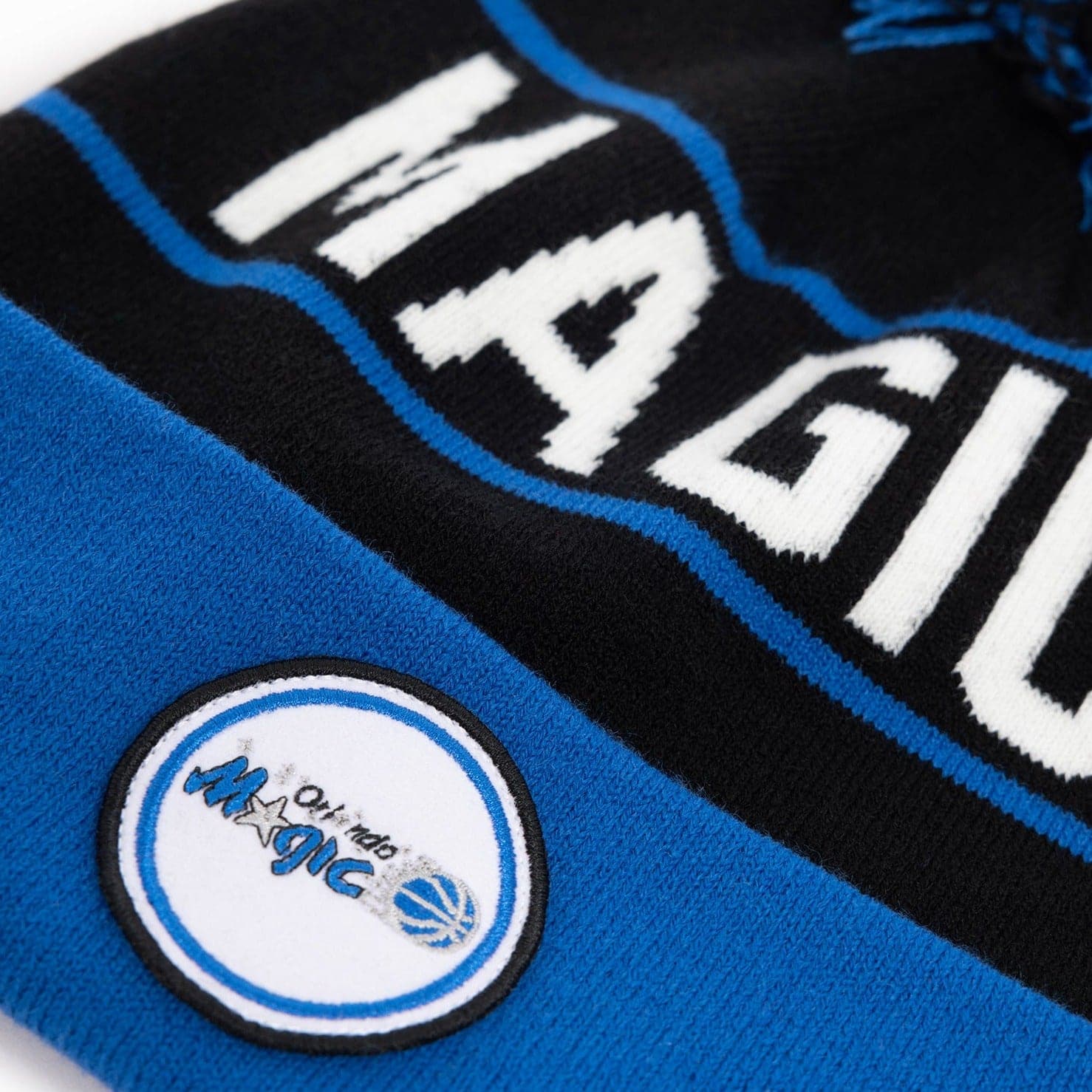 Mitchell And Ness Beanies Orlando Magic Mitchell & Ness HWC Colour Pom Knit Beanie - Black