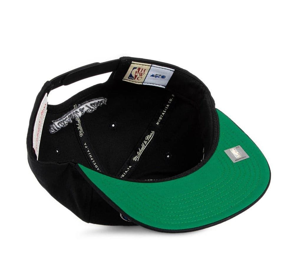 Mitchell And Ness Caps Orlando Magic Mitchell & Ness NBA HWC Logo Deadstock Snapback Hat - Black