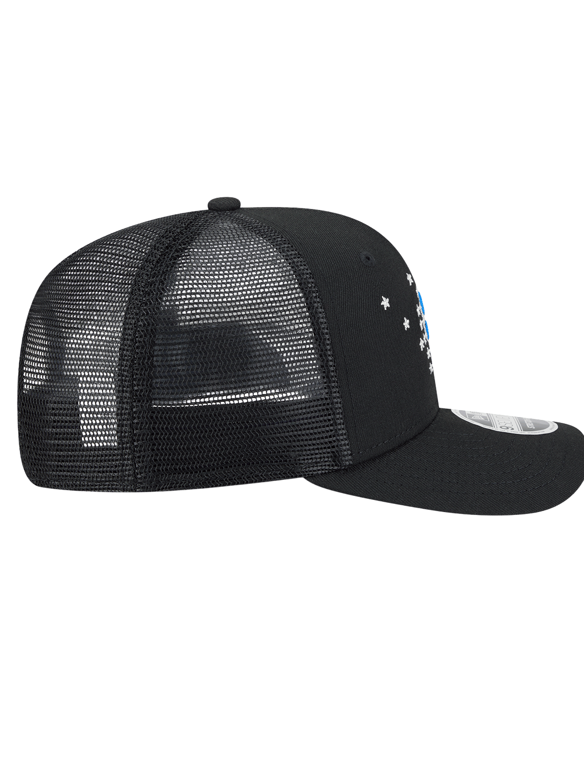 New Era Caps Orlando Magic New Era NBA HWC 9SEVENTY Trucker Stretch Snapback Hat - Black