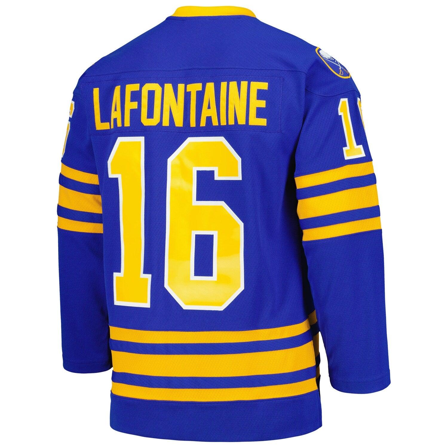Mitchell And Ness Jerseys Pat LaFontaine Buffalo Sabres Mitchell & Ness NHL 92-93 Blue Line Jersey - Blue