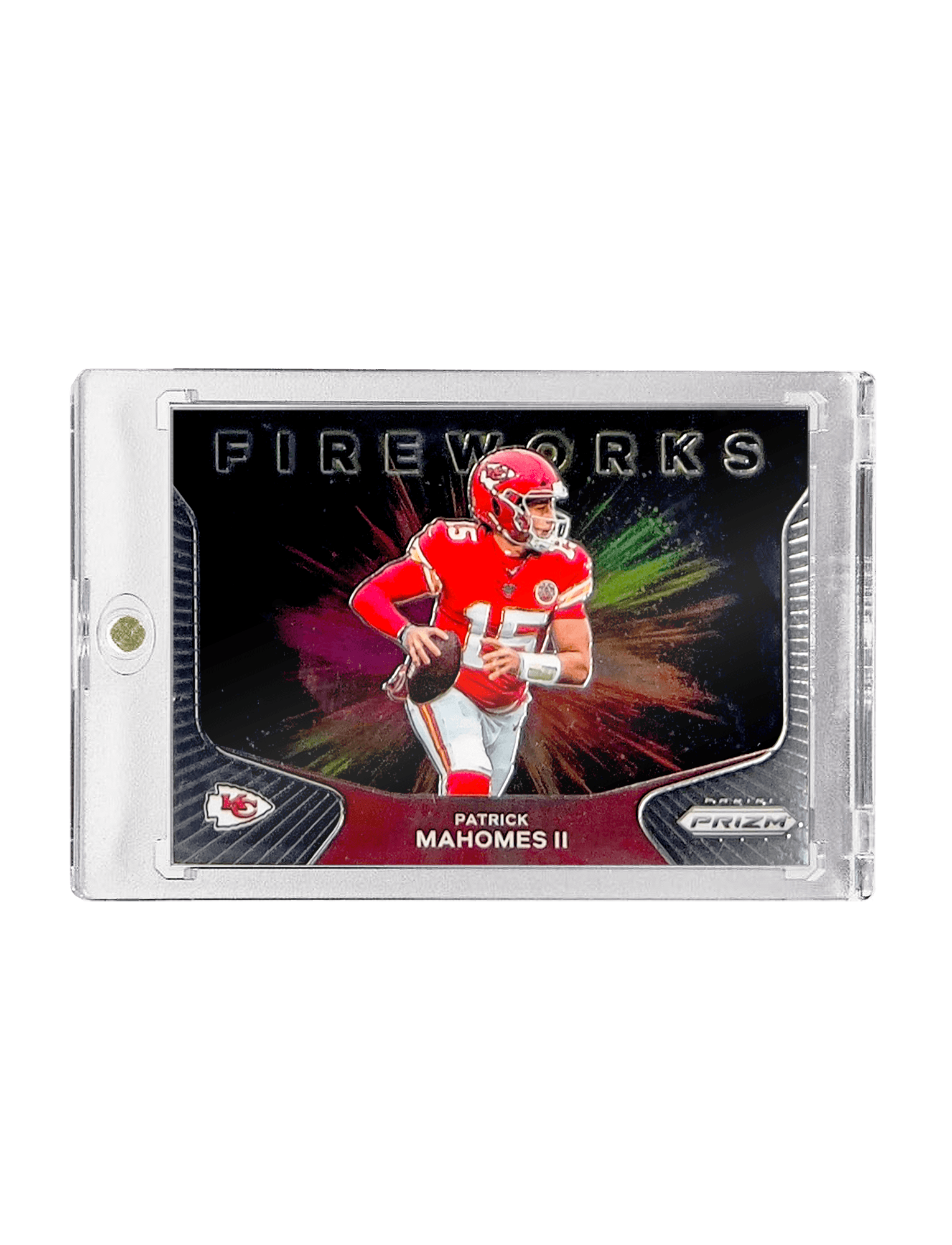 Panini Cards Patrick Mahomes Kansas City Chiefs Panini NFL Mosaic 20 Fireworks 5 Card