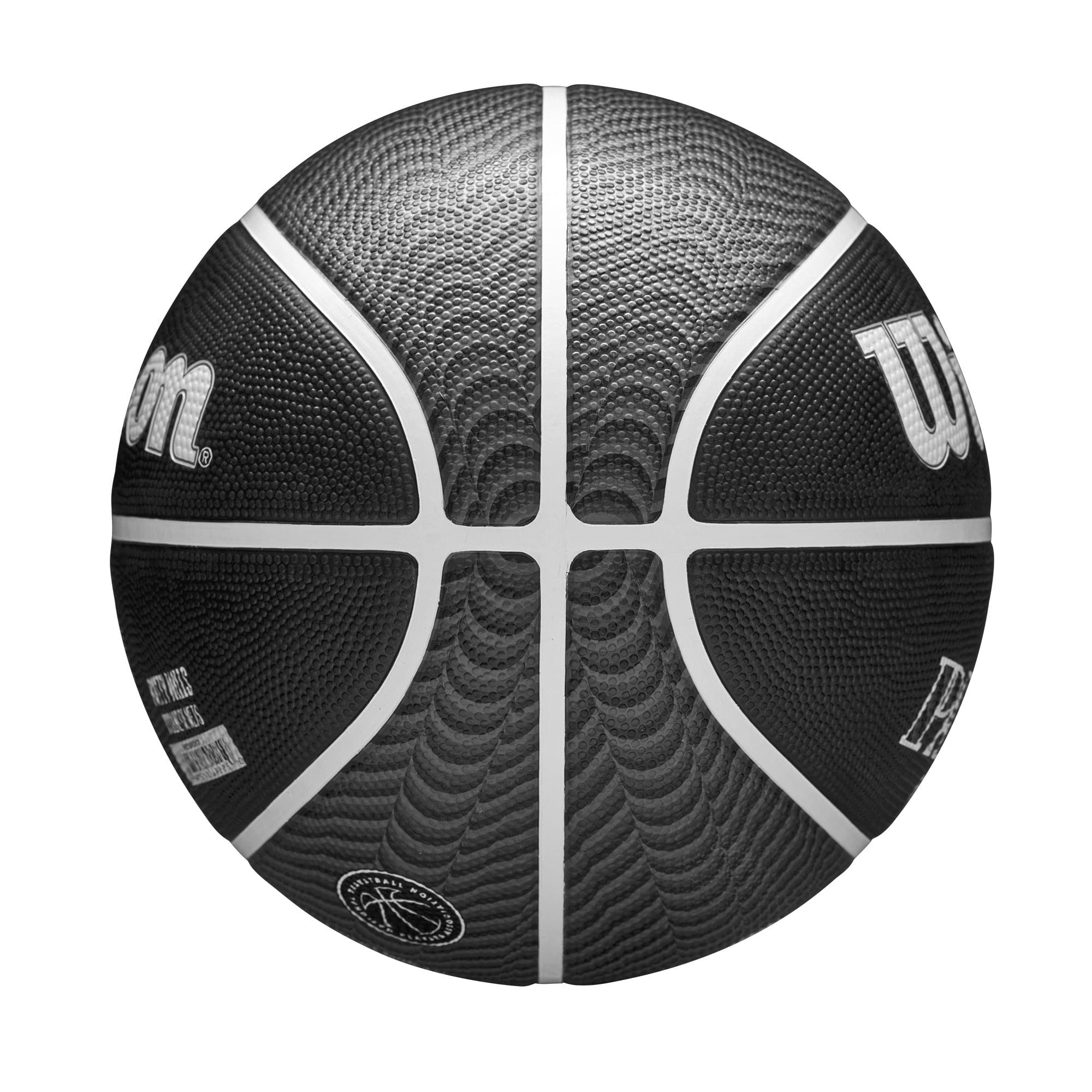 Wilson Sporting Goods Balls Patty Mills Brooklyn Nets Wilson NBA Icon Full Size Basketball - Black