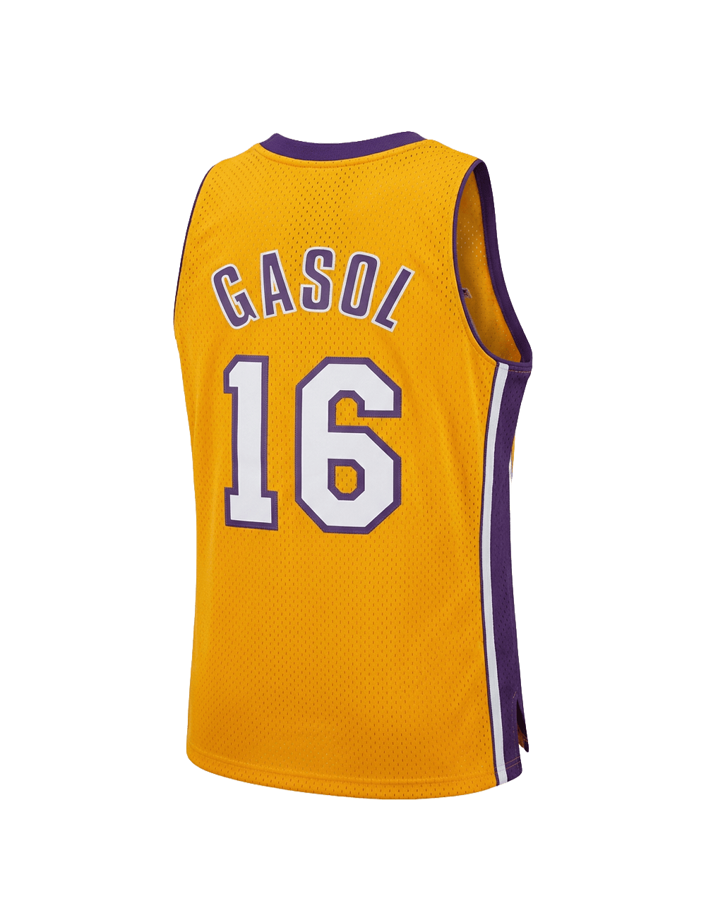 Mitchell And Ness Jerseys Pau Gasol Los Angeles Lakers Mitchell & Ness NBA 09-10 Home HWC Swingman Jersey - Gold