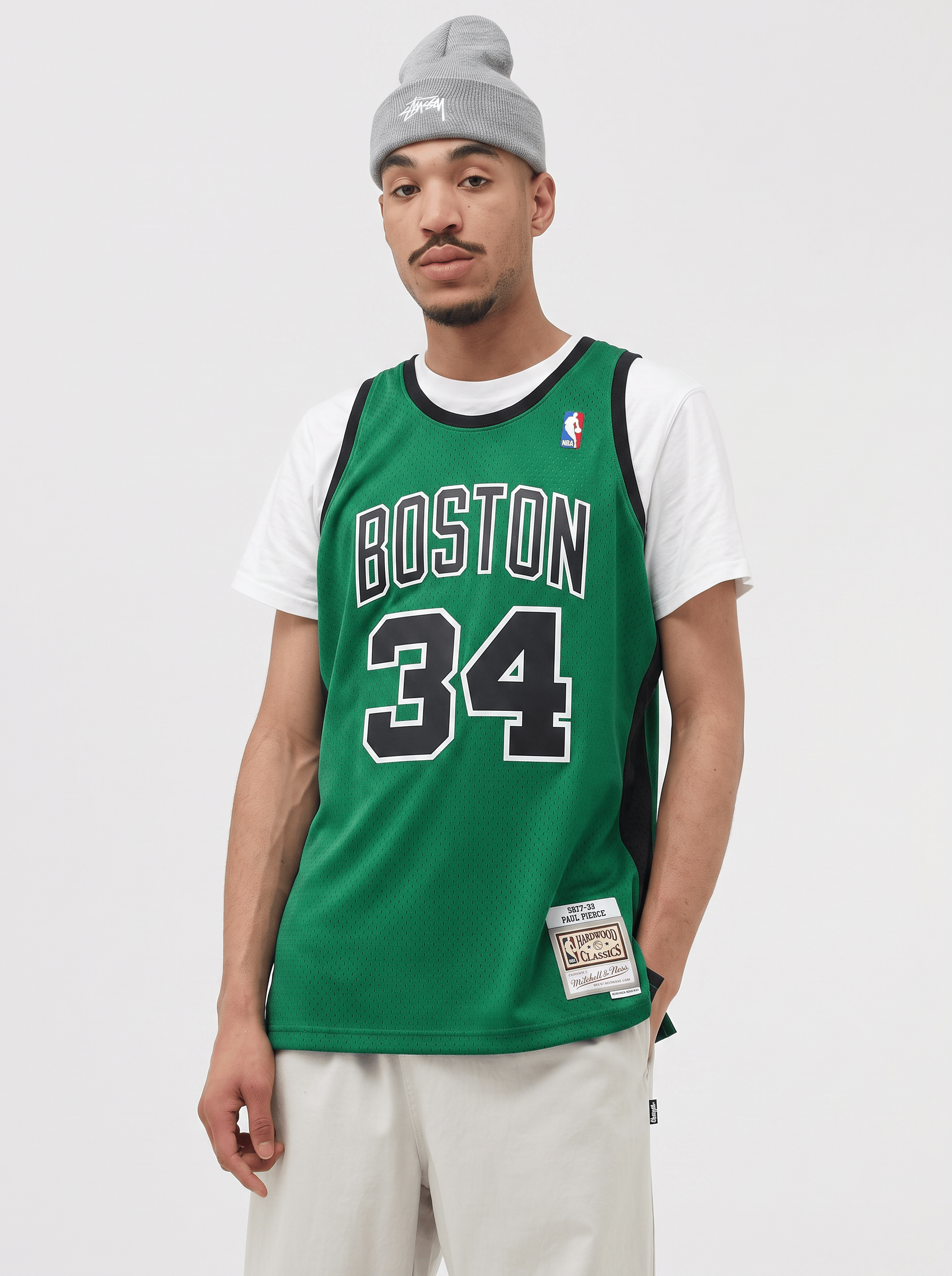 Mitchell And Ness Jerseys Paul Pierce Boston Celtics Mitchell & Ness NBA 07-08 HWC Swingman Jersey - Green