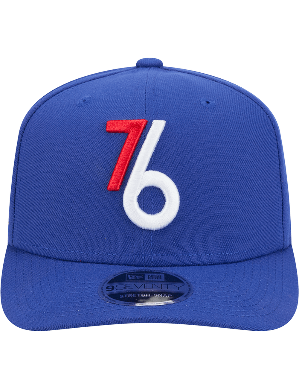 New Era Caps Philadelphia 76ers New Era NBA 24-25 City Edition Alt 9SEVENTY Snapback Hat - Blue