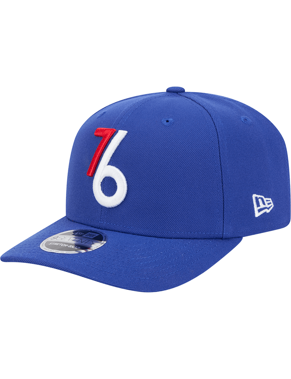 New Era Caps Philadelphia 76ers New Era NBA 24-25 City Edition Alt 9SEVENTY Snapback Hat - Blue