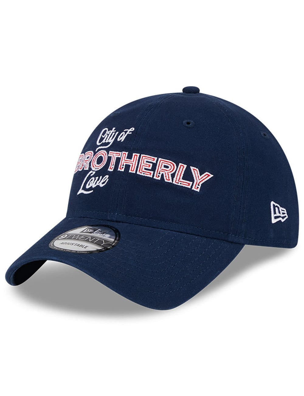 New Era Caps Philadelphia 76ers New Era NBA 24 City Edition 9TWENTY Strapback Hat