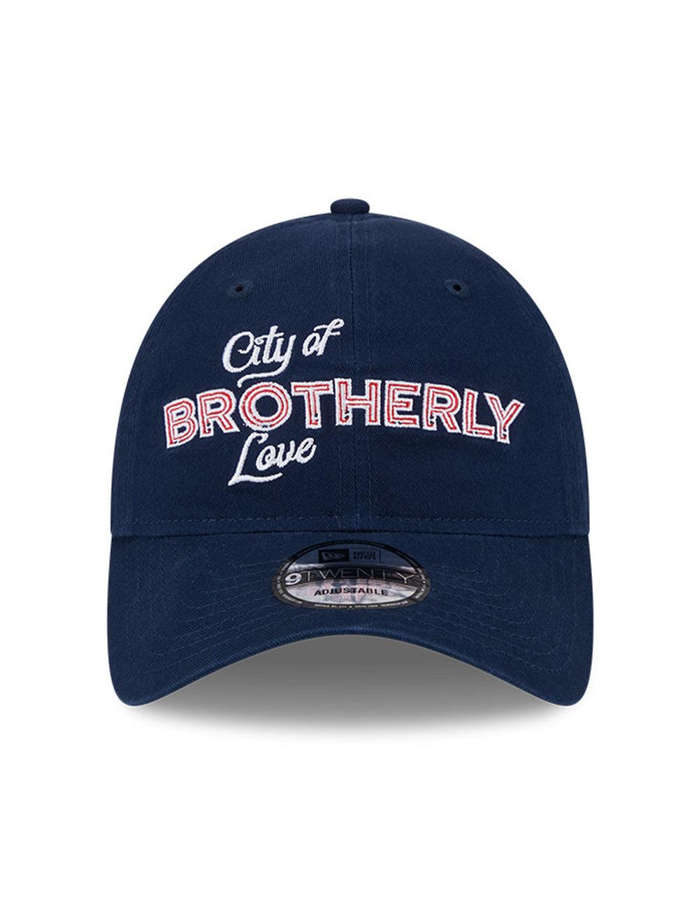 New Era Caps Philadelphia 76ers New Era NBA 24 City Edition 9TWENTY Strapback Hat
