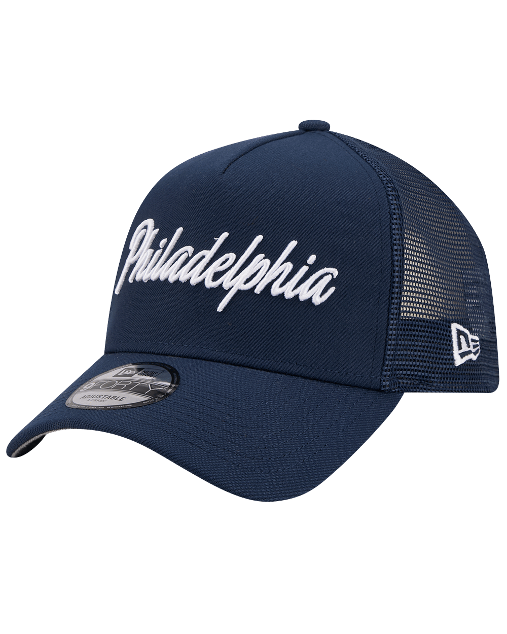 New Era Caps Philadelphia 76ers New Era NBA 25-26 City Edition 9FORTY A-Frame Snapback Hat