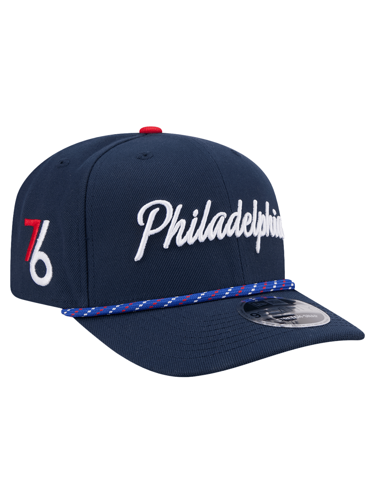 New Era Caps Philadelphia 76ers New Era NBA 25-26 City Edition 9SEVENTY Stretch Snapback Hat