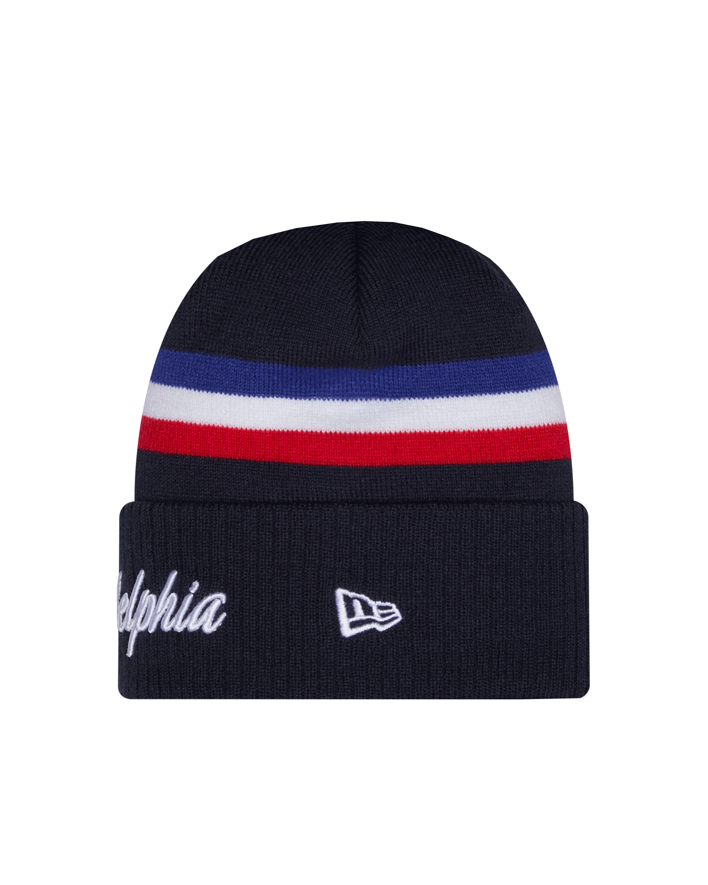 New Era Caps Philadelphia 76ers New Era NBA 25-26 City Edition Pomless Knit Beanie