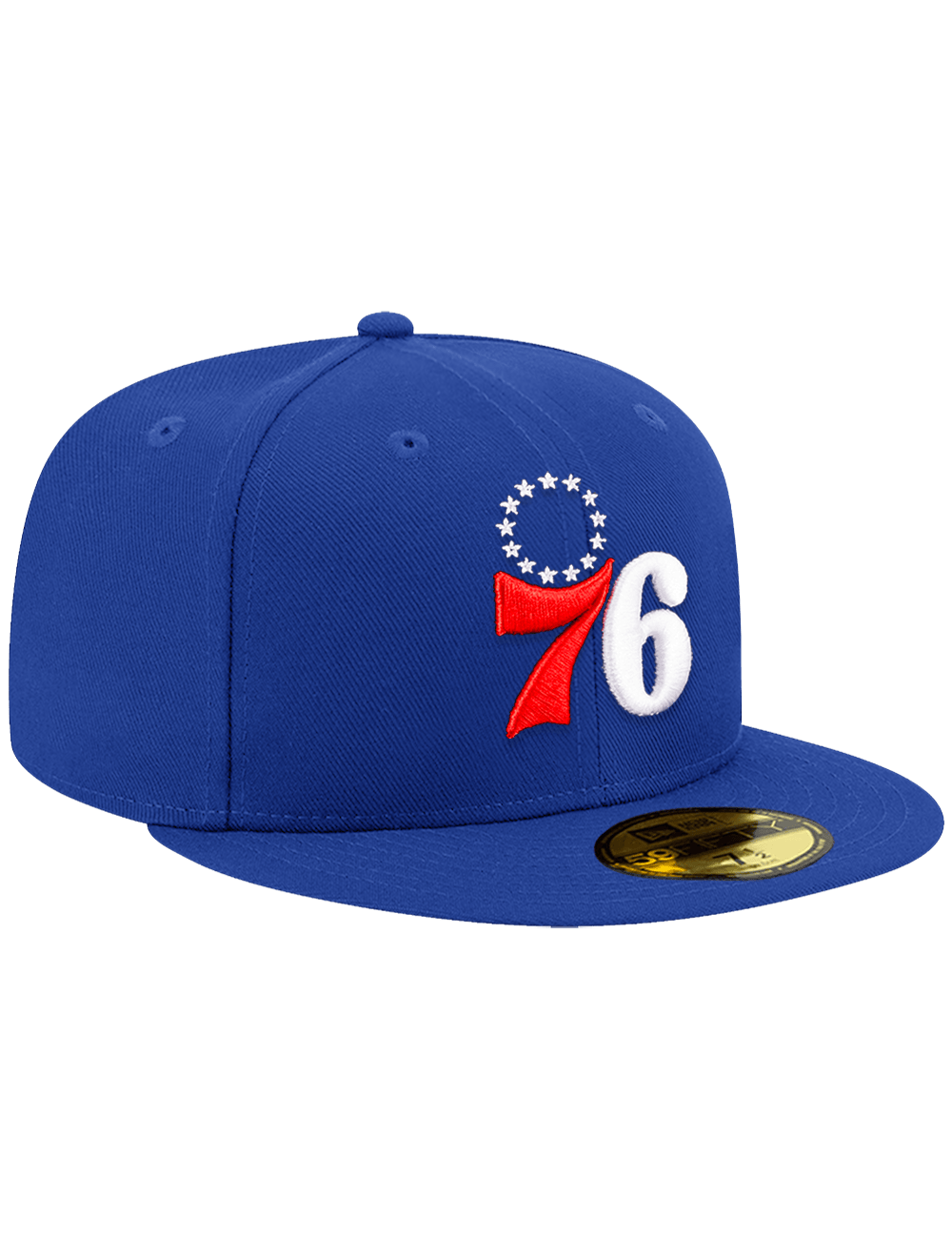 New Era Caps Philadelphia 76ers New Era NBA Team 59FIFTY Fitted Hat - Blue
