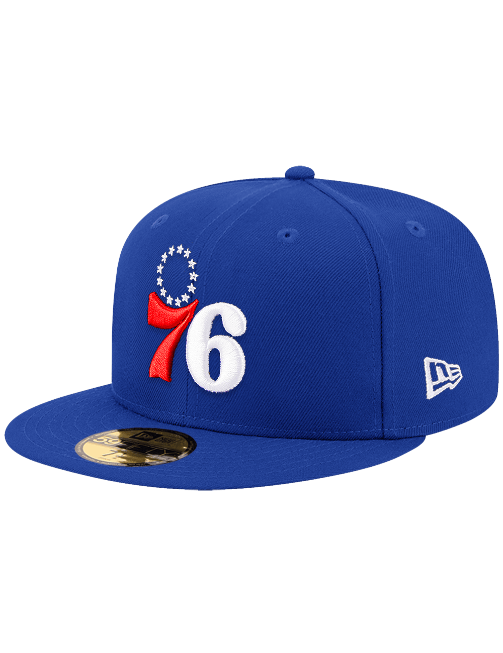 New Era Caps Philadelphia 76ers New Era NBA Team 59FIFTY Fitted Hat - Blue