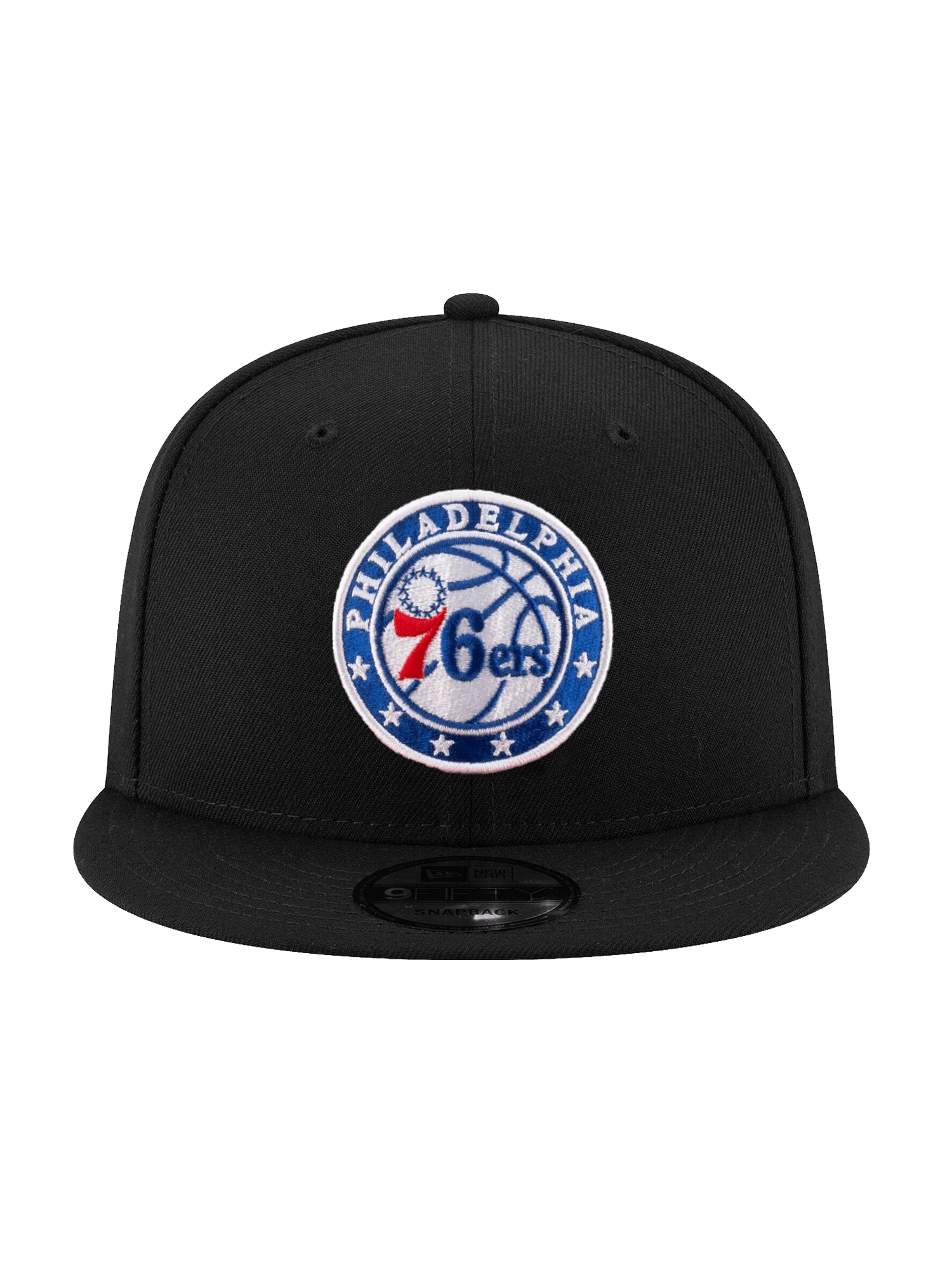New Era Caps Philadelphia 76ers New Era NBA Team 9FIFTY Snapback Hat - Black