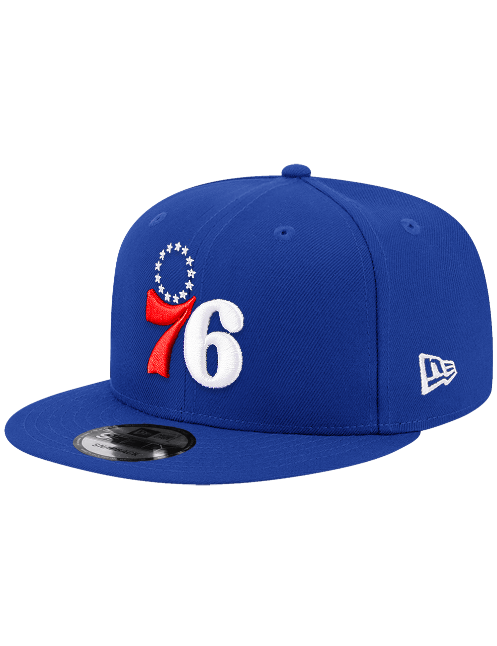 New Era Caps OSFA Philadelphia 76ers New Era NBA Team 9FIFTY Snapback Hat - Blue