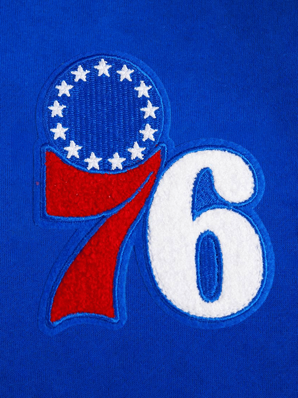 Pro Standard Jumpers Philadelphia 76ers Pro Standard NBA Classic Chenille Flex Hoodie Jumper - Blue