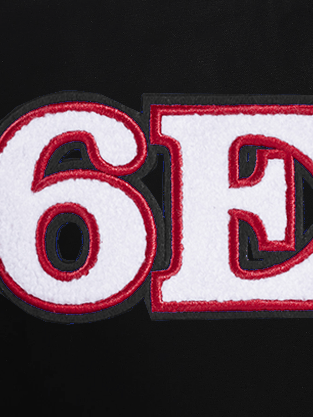 Pro Standard T-Shirts Philadelphia 76ers Pro Standard NBA Classic Chenille Flex T-Shirt - Black