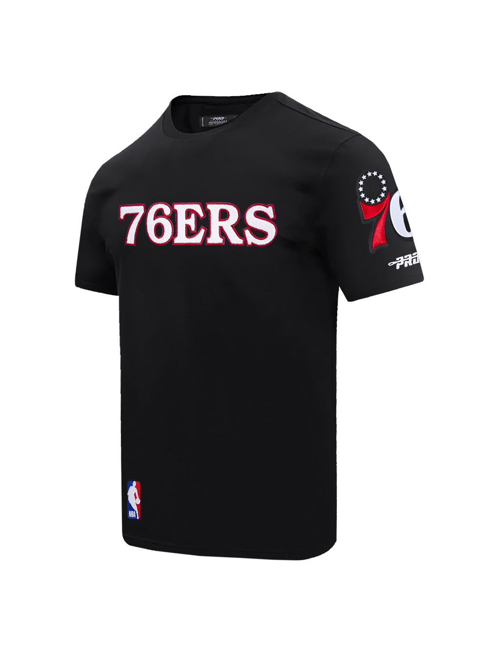 Pro Standard T-Shirts Philadelphia 76ers Pro Standard NBA Classic Chenille Flex T-Shirt - Black