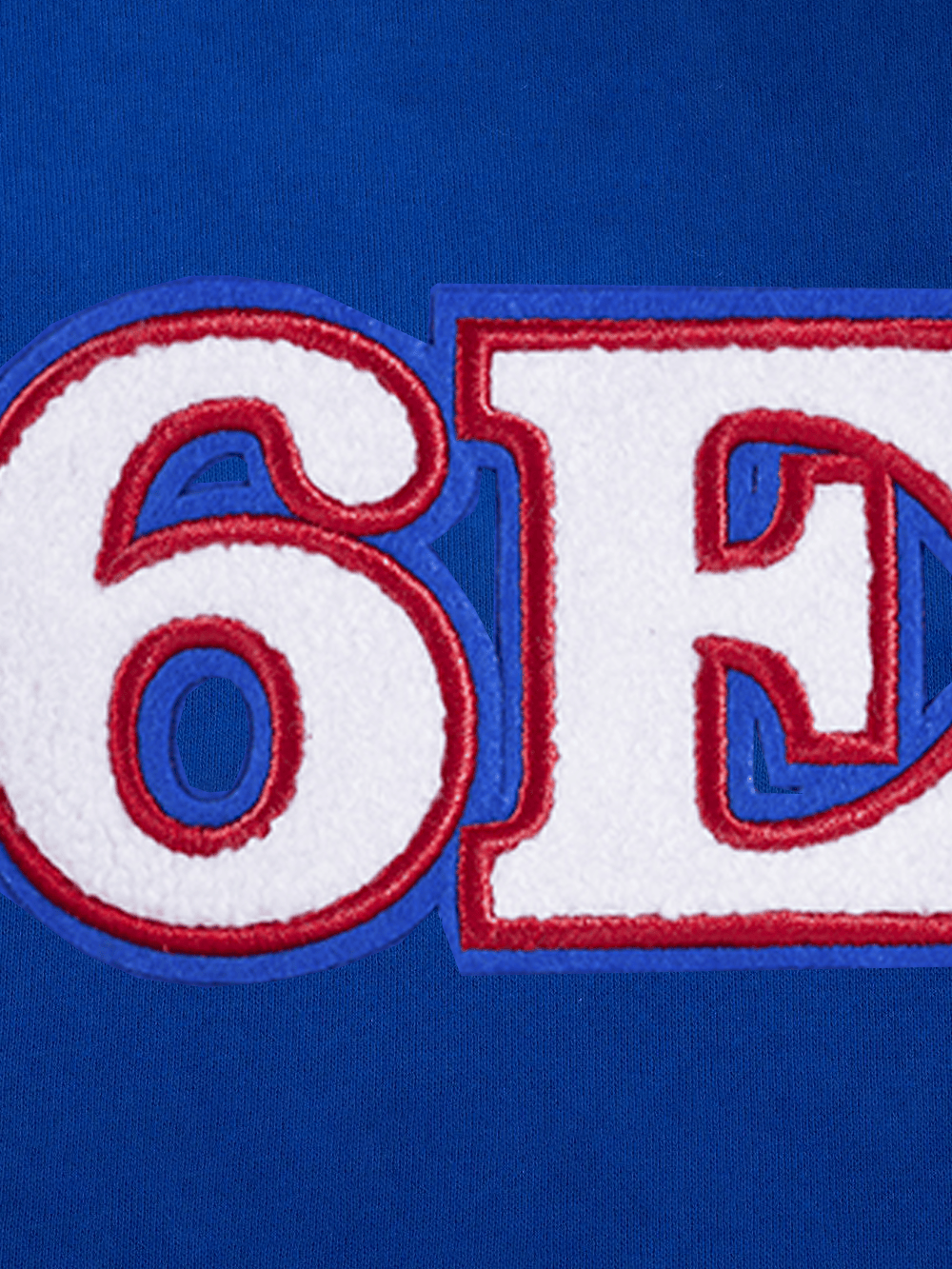 Pro Standard T-Shirts Philadelphia 76ers Pro Standard NBA Classic Chenille Flex T-Shirt - Blue