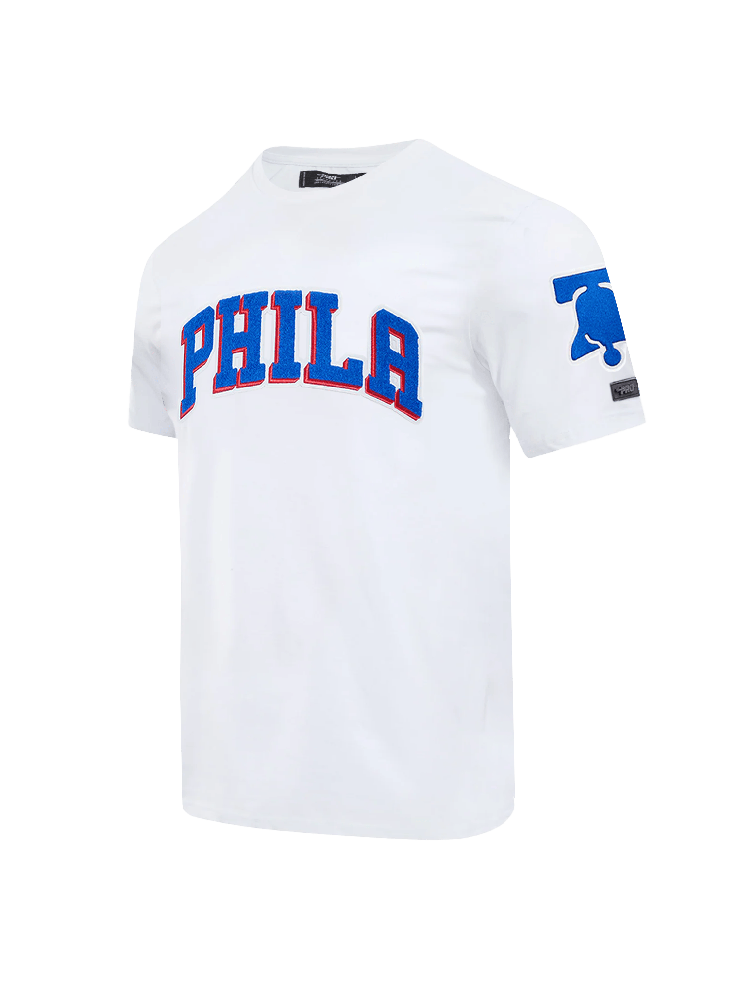 Pro Standard T-Shirts Philadelphia 76ers Pro Standard NBA Team Chenille Flex T-Shirt - White