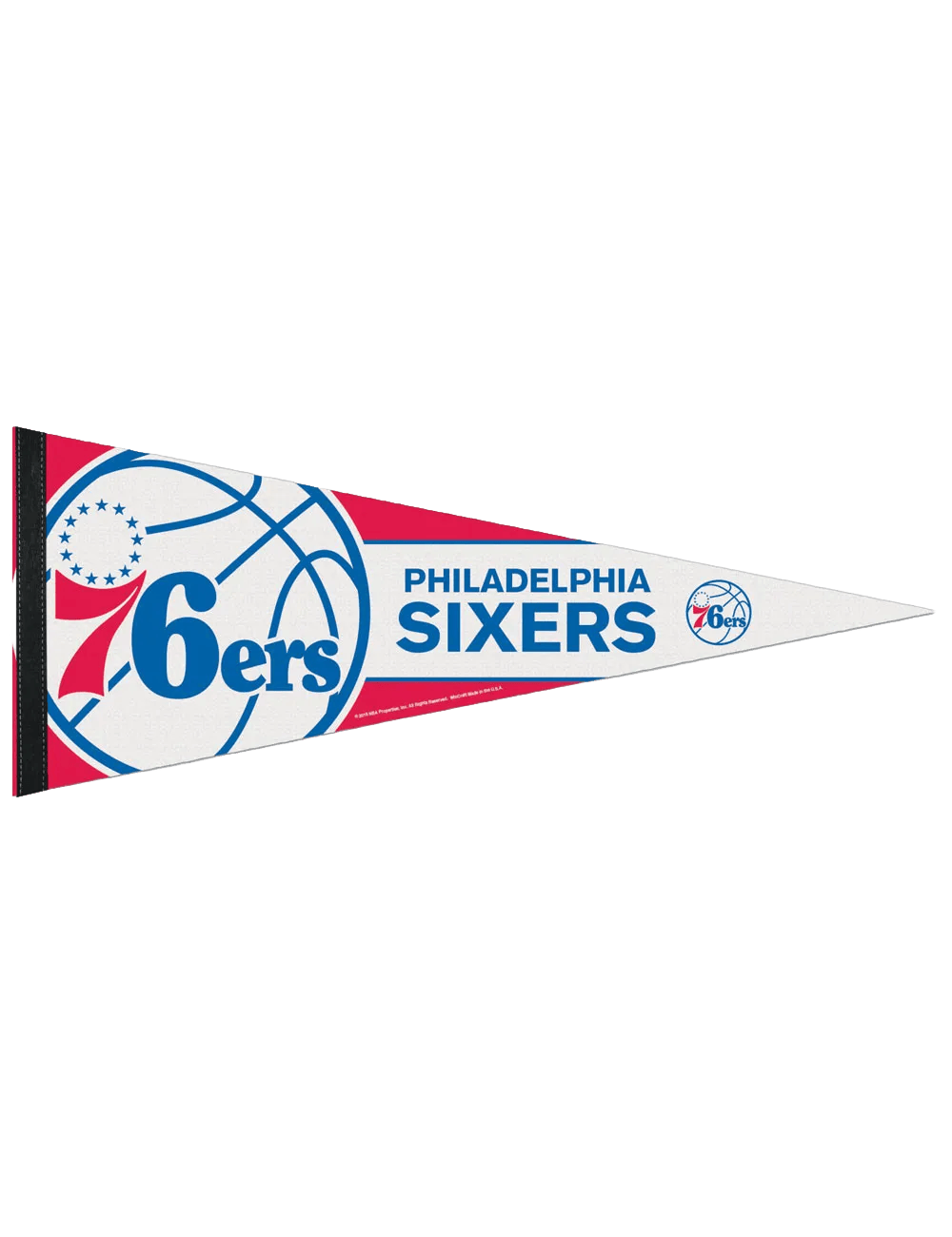 Wincraft Pennants Philadelphia 76ers Wincraft NBA 12 x 30" Premium Felt Pennant