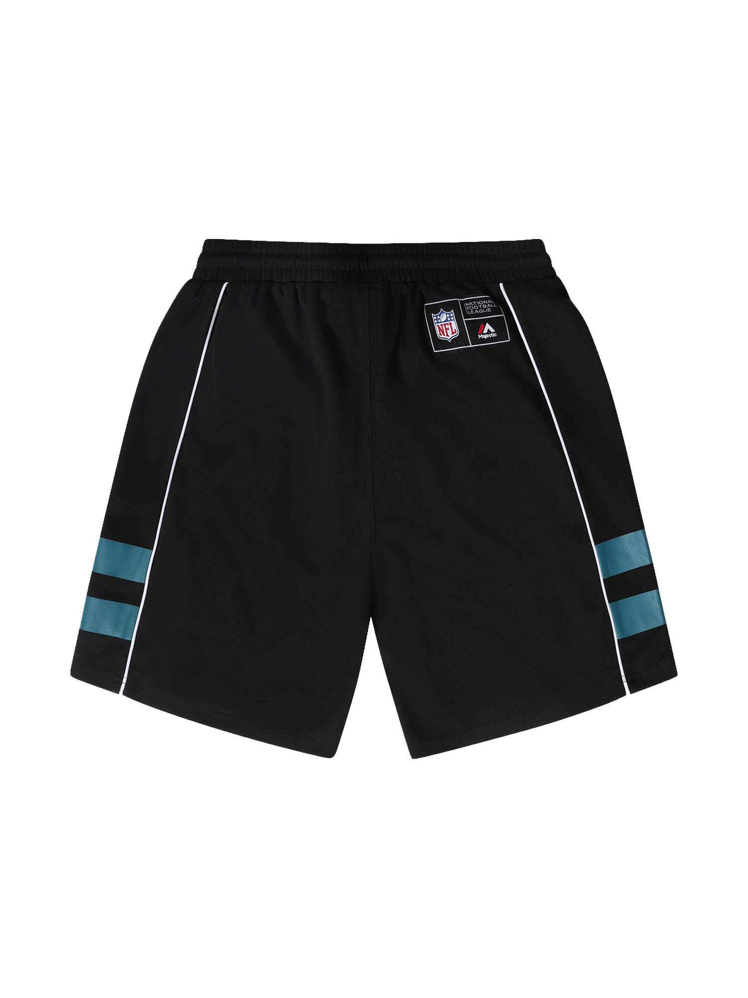 Majestic Athletic Shorts Philadelphia Eagles Majestic NFL Team Fan Mesh Shorts - Black