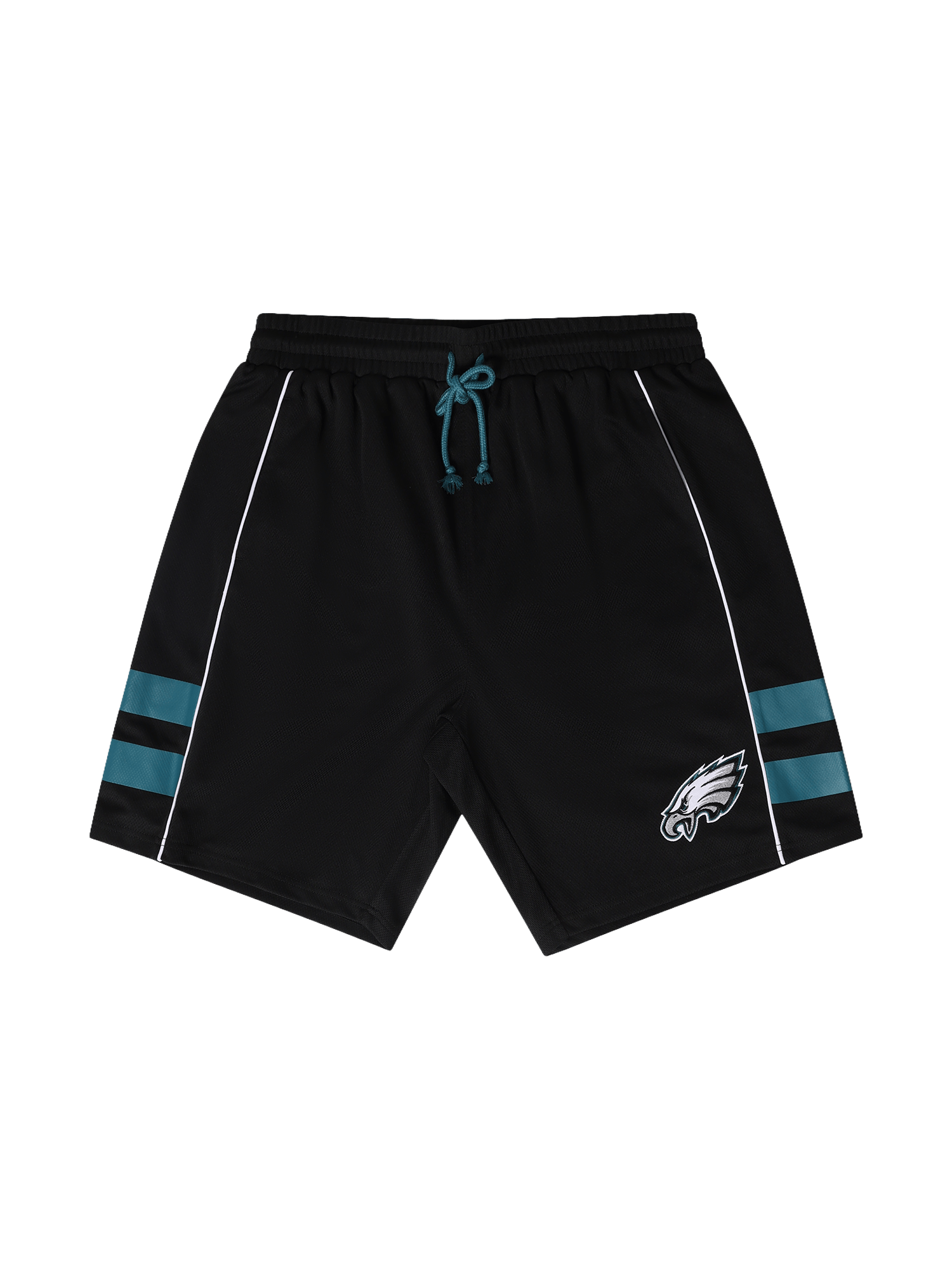 Majestic Athletic Shorts Philadelphia Eagles Majestic NFL Team Fan Mesh Shorts - Black