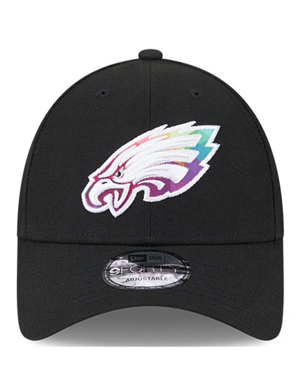 New Era Caps Philadelphia Eagles New Era NFL 23 Crucial Catch 9FORTY Snapback Hat - Black