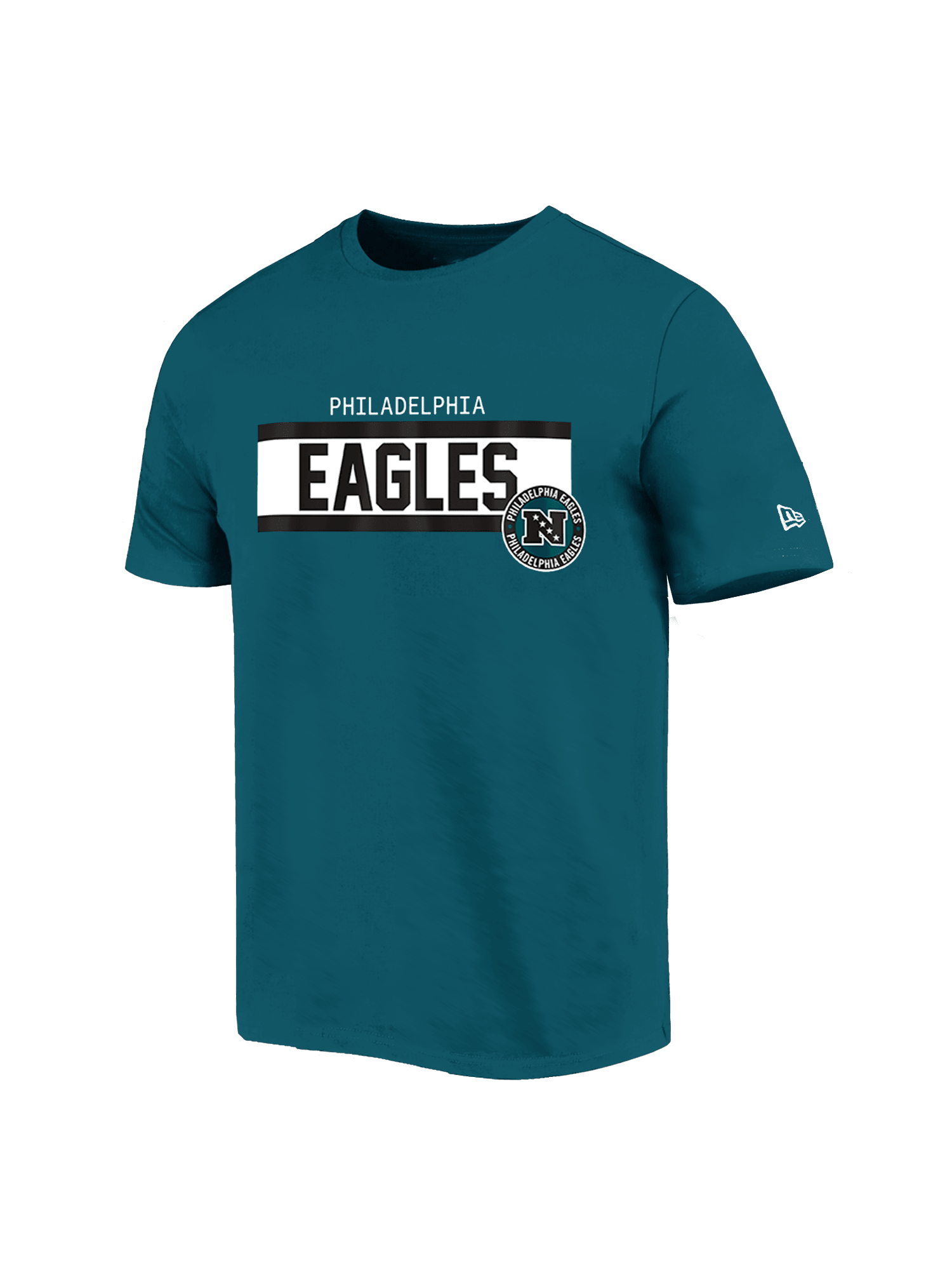 New Era T-Shirts Philadelphia Eagles New Era NFL 24 Sideline T-Shirt - Green