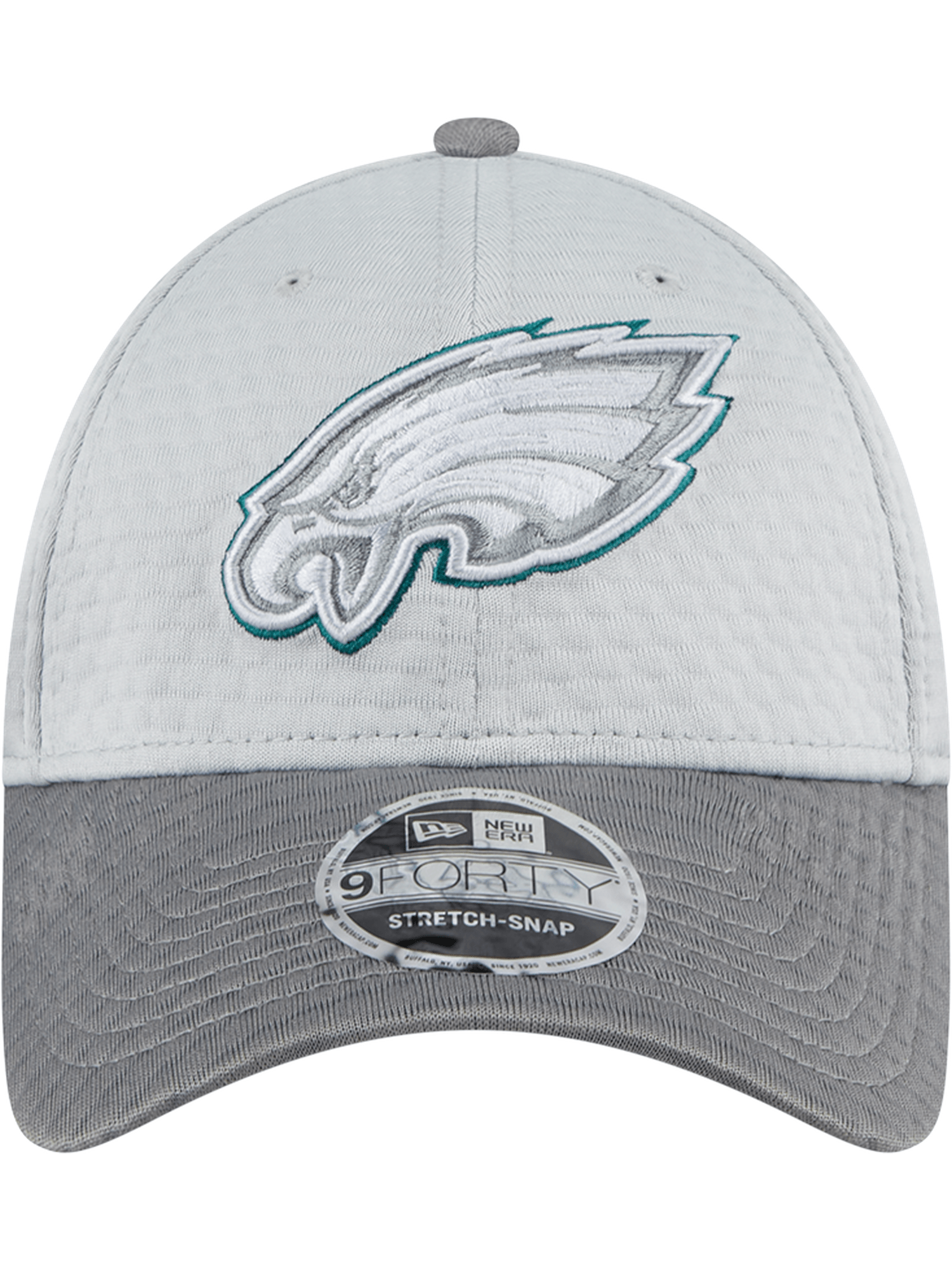 New Era Caps Philadelphia Eagles New Era NFL 24 Training 9FORTY Stretch-Snapback Hat - Grey